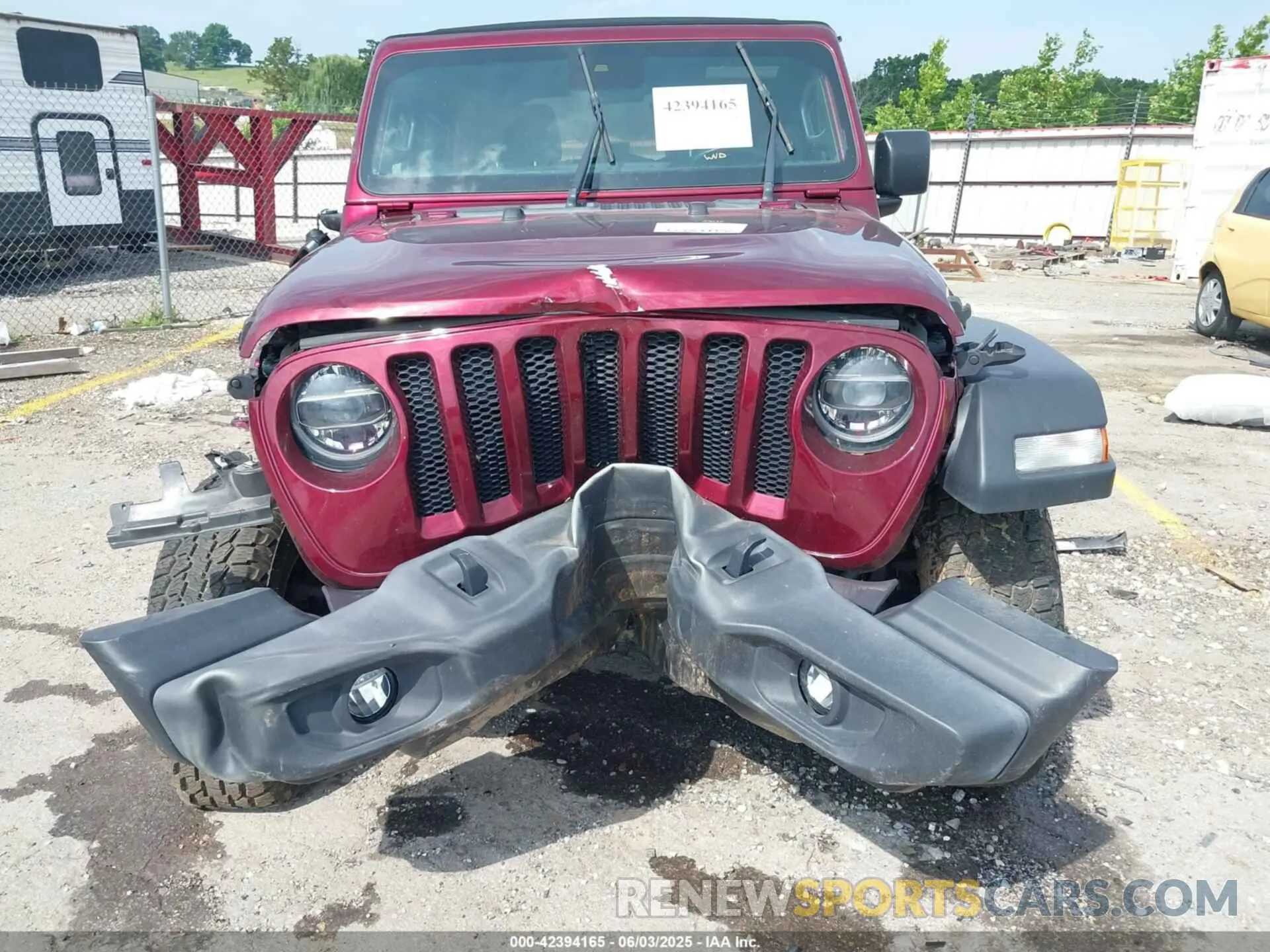 6 Photograph of a damaged car 1C4HJXDG0MW709711 JEEP WRANGLER UNLIMITED 2021