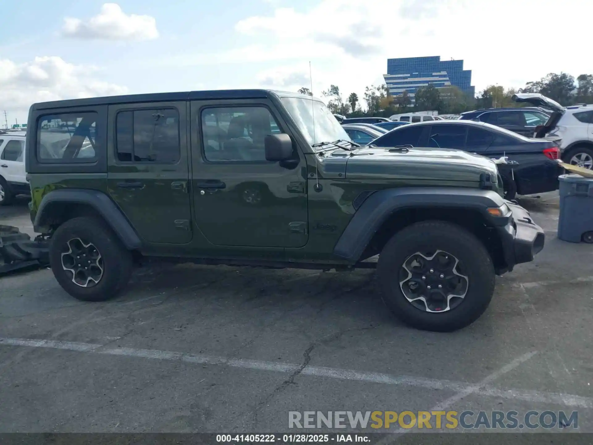 14 Photograph of a damaged car 1C4HJXDG0MW768712 JEEP WRANGLER UNLIMITED 2021