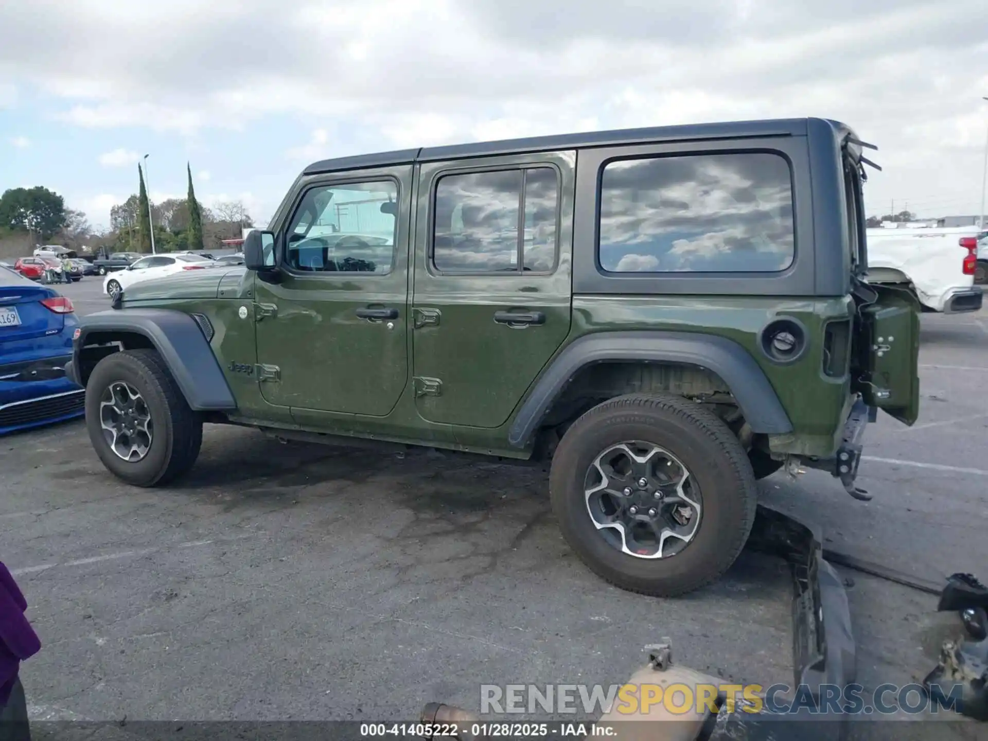 15 Photograph of a damaged car 1C4HJXDG0MW768712 JEEP WRANGLER UNLIMITED 2021