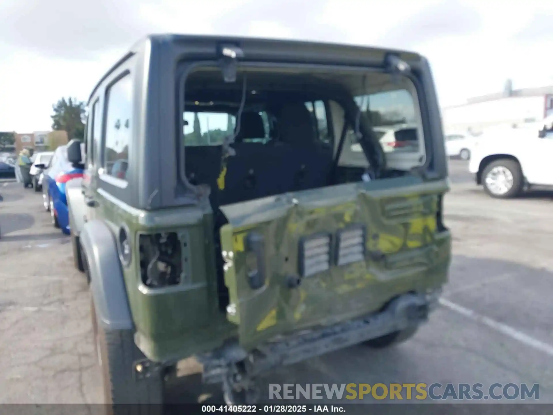 6 Photograph of a damaged car 1C4HJXDG0MW768712 JEEP WRANGLER UNLIMITED 2021