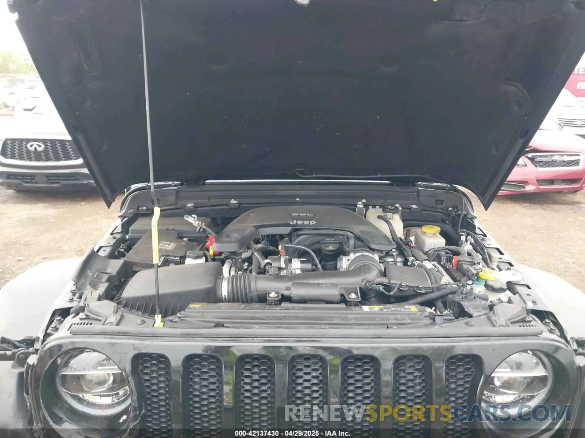 10 Photograph of a damaged car 1C4HJXDG0MW788779 JEEP WRANGLER UNLIMITED 2021
