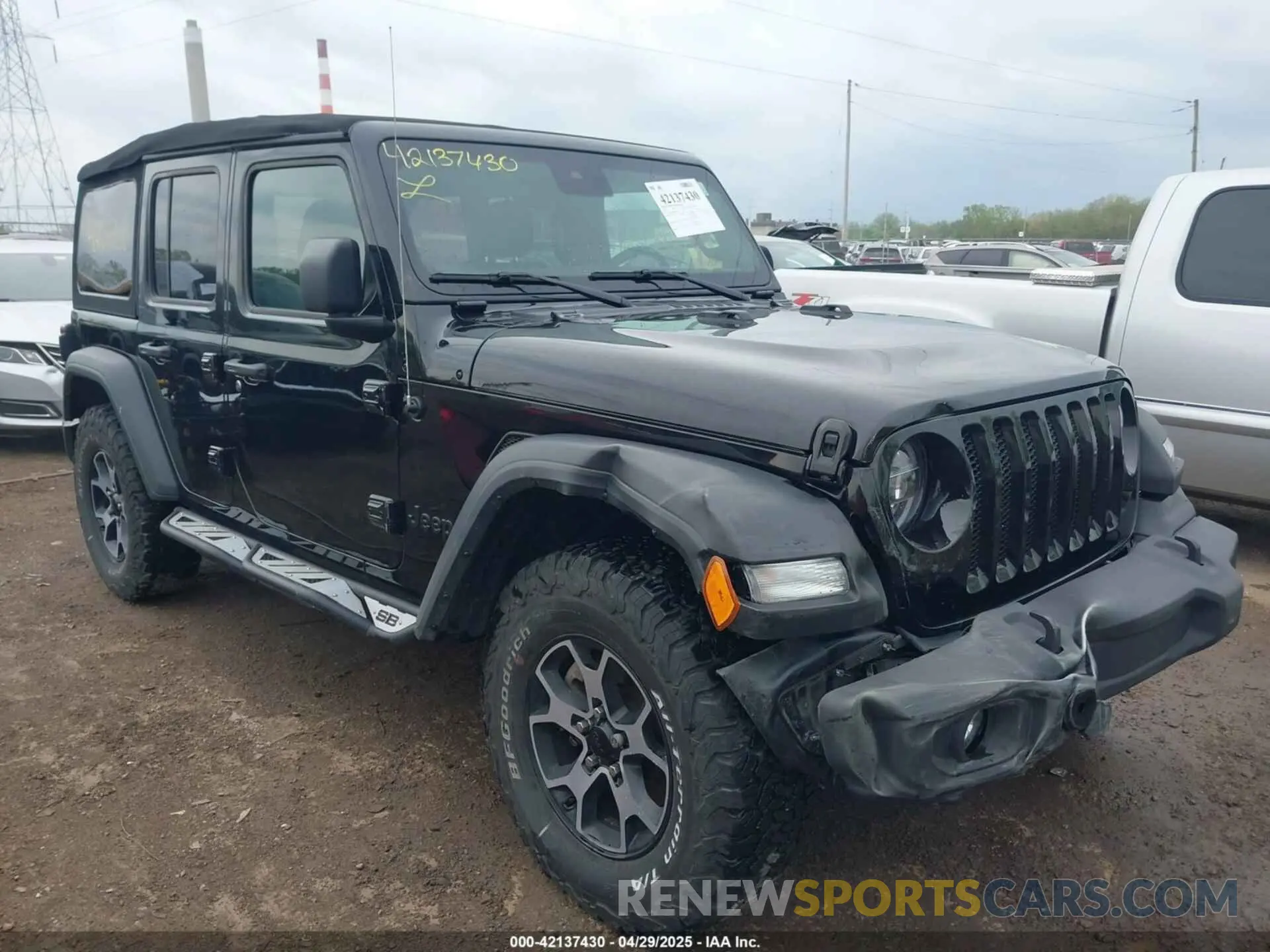 6 Photograph of a damaged car 1C4HJXDG0MW788779 JEEP WRANGLER UNLIMITED 2021