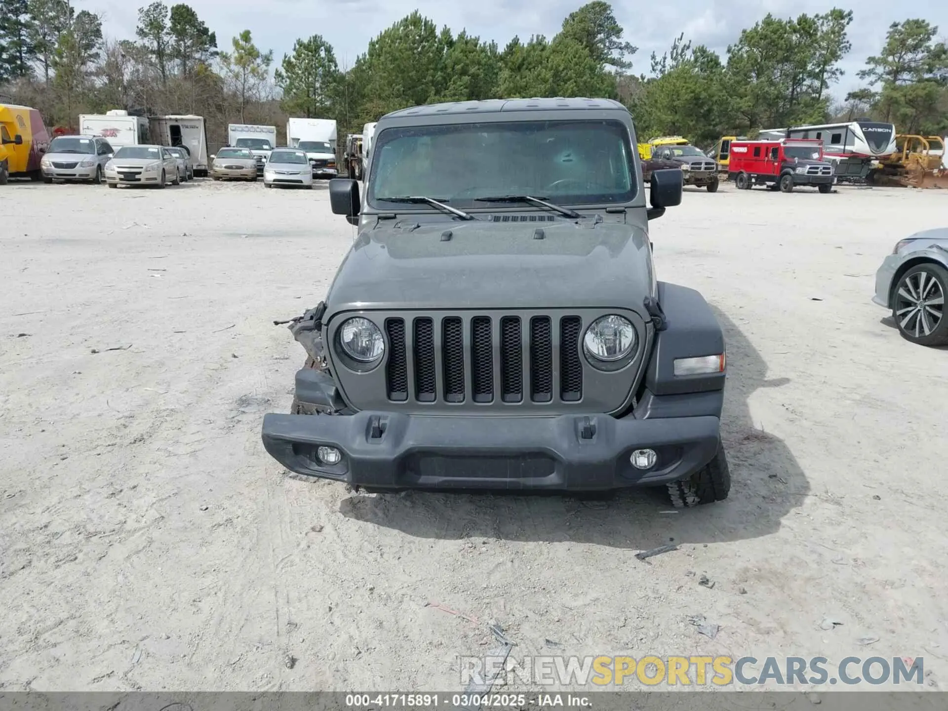 12 Photograph of a damaged car 1C4HJXDG1MW594522 JEEP WRANGLER UNLIMITED 2021