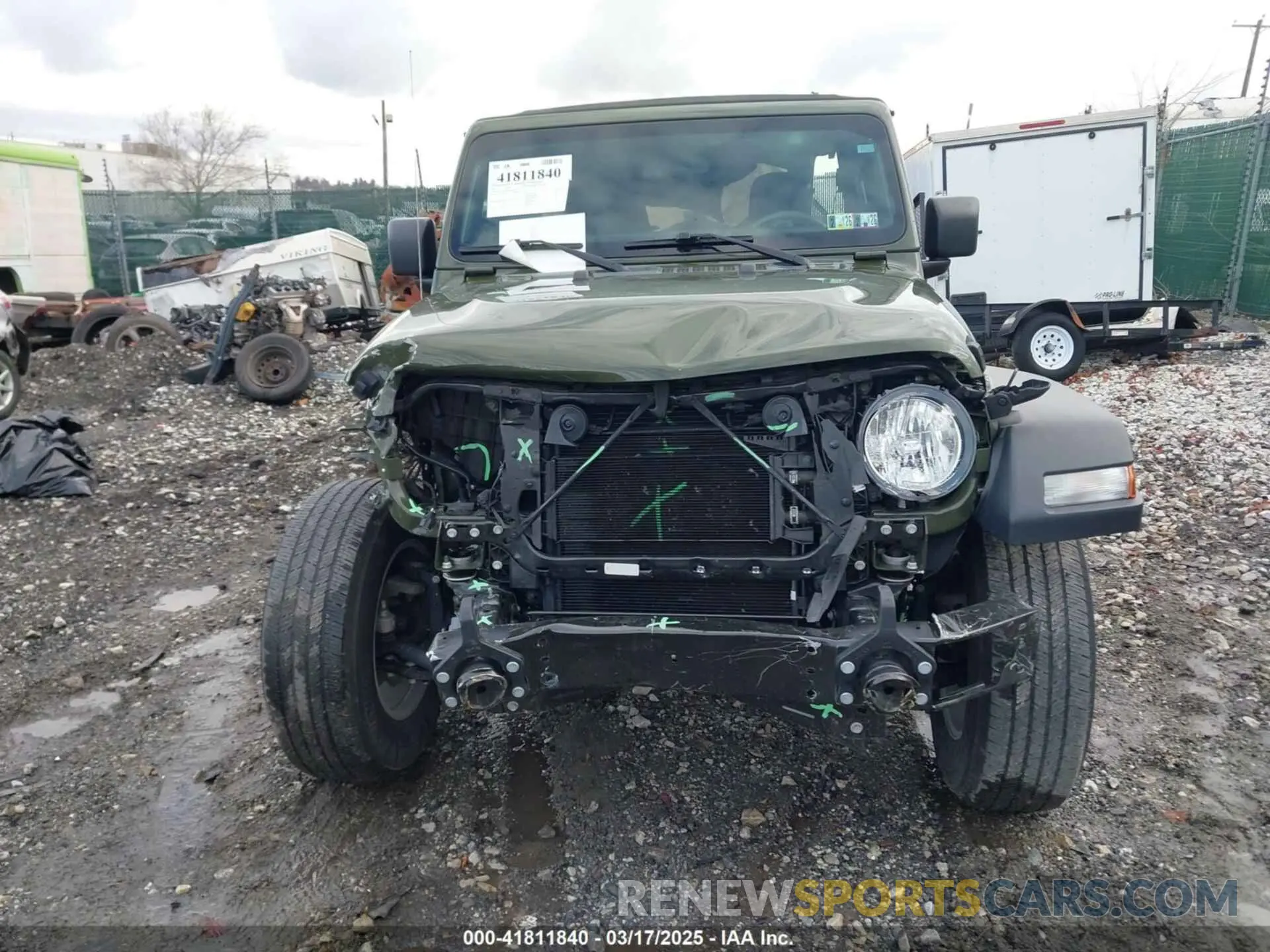 11 Photograph of a damaged car 1C4HJXDG1MW836029 JEEP WRANGLER UNLIMITED 2021