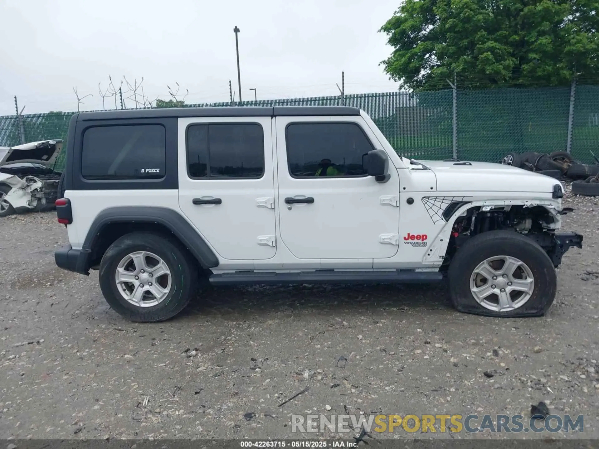 13 Photograph of a damaged car 1C4HJXDG1MW850478 JEEP WRANGLER UNLIMITED 2021