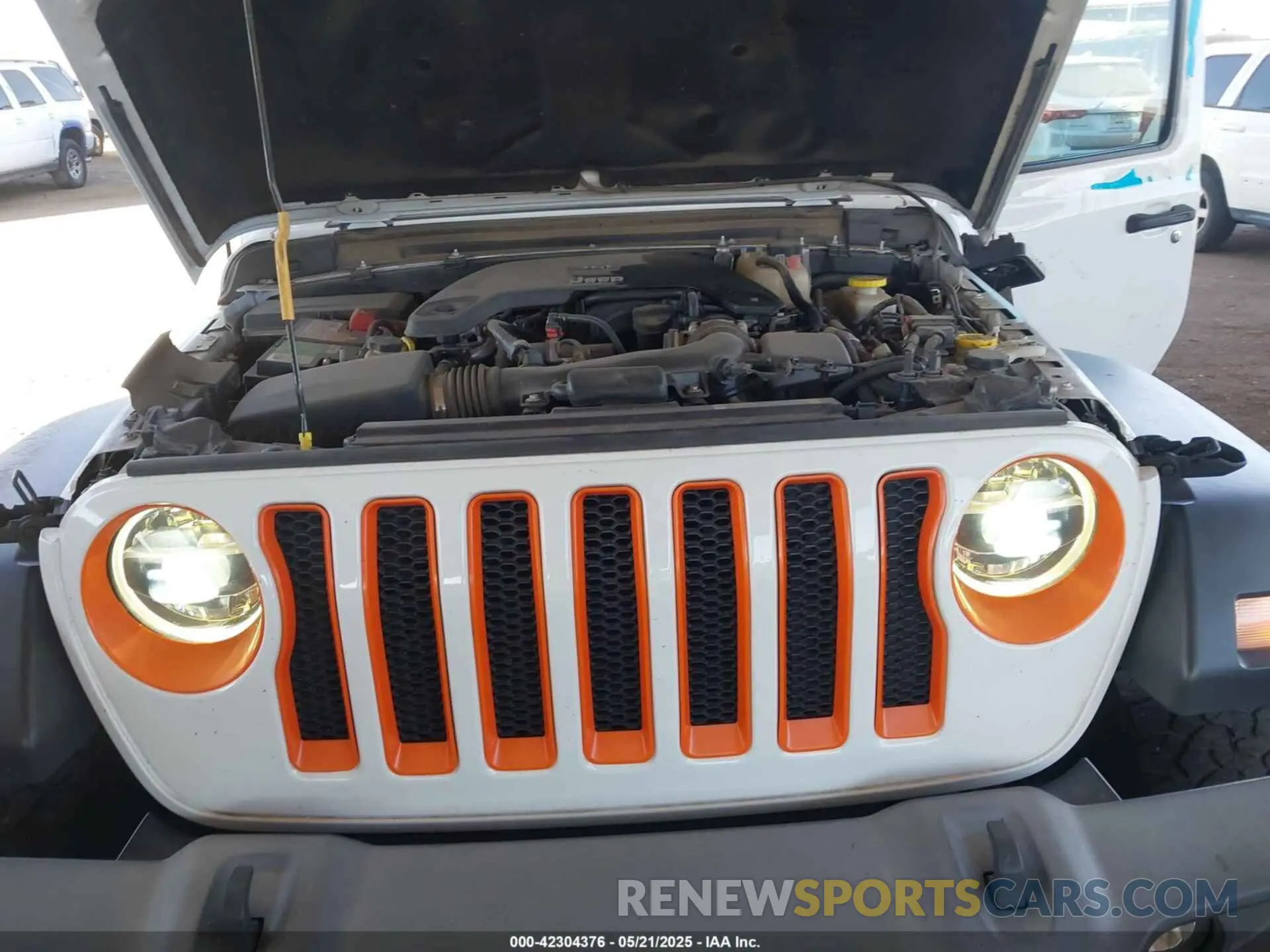 10 Photograph of a damaged car 1C4HJXDG2MW575235 JEEP WRANGLER UNLIMITED 2021