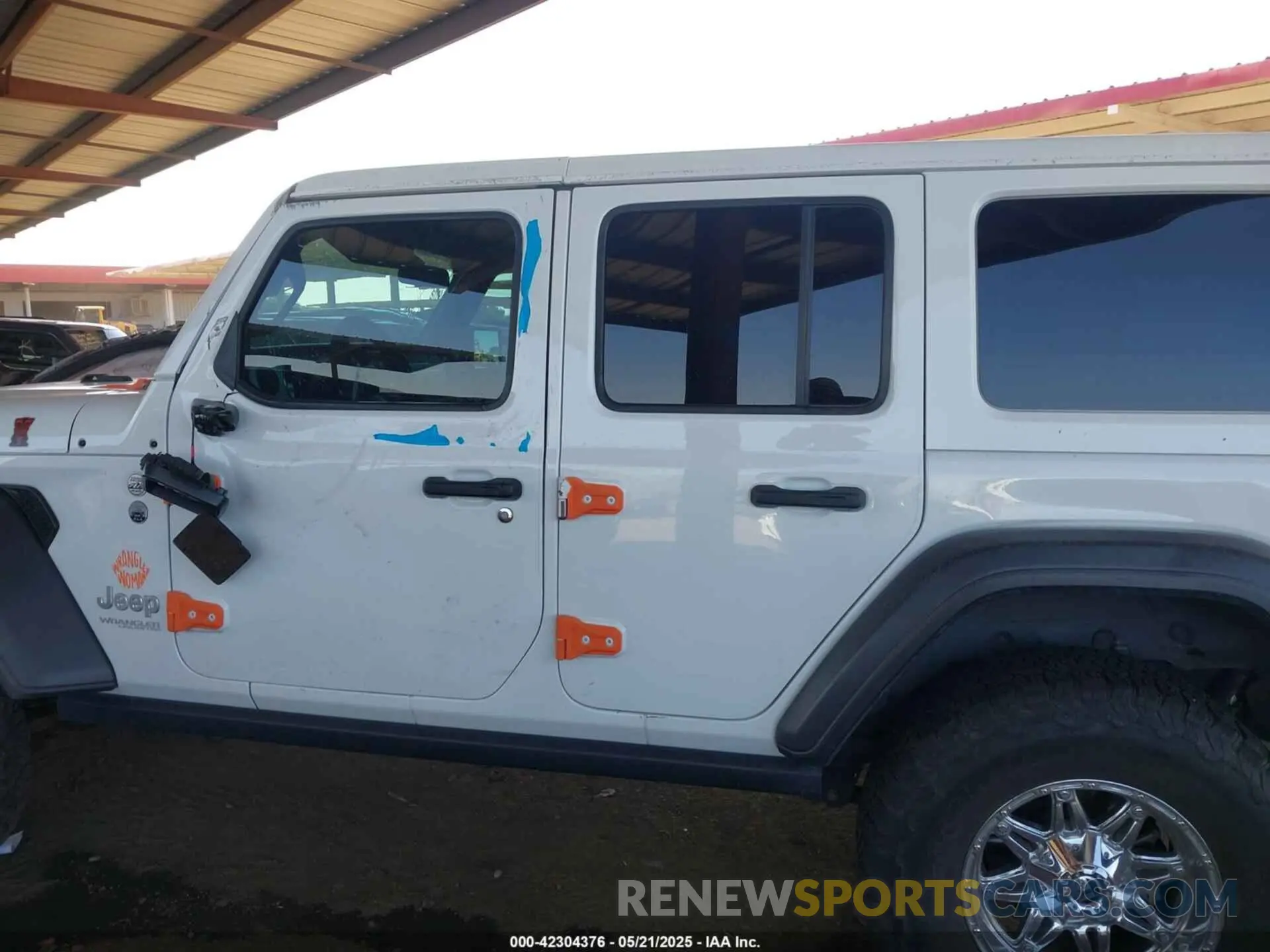 14 Photograph of a damaged car 1C4HJXDG2MW575235 JEEP WRANGLER UNLIMITED 2021