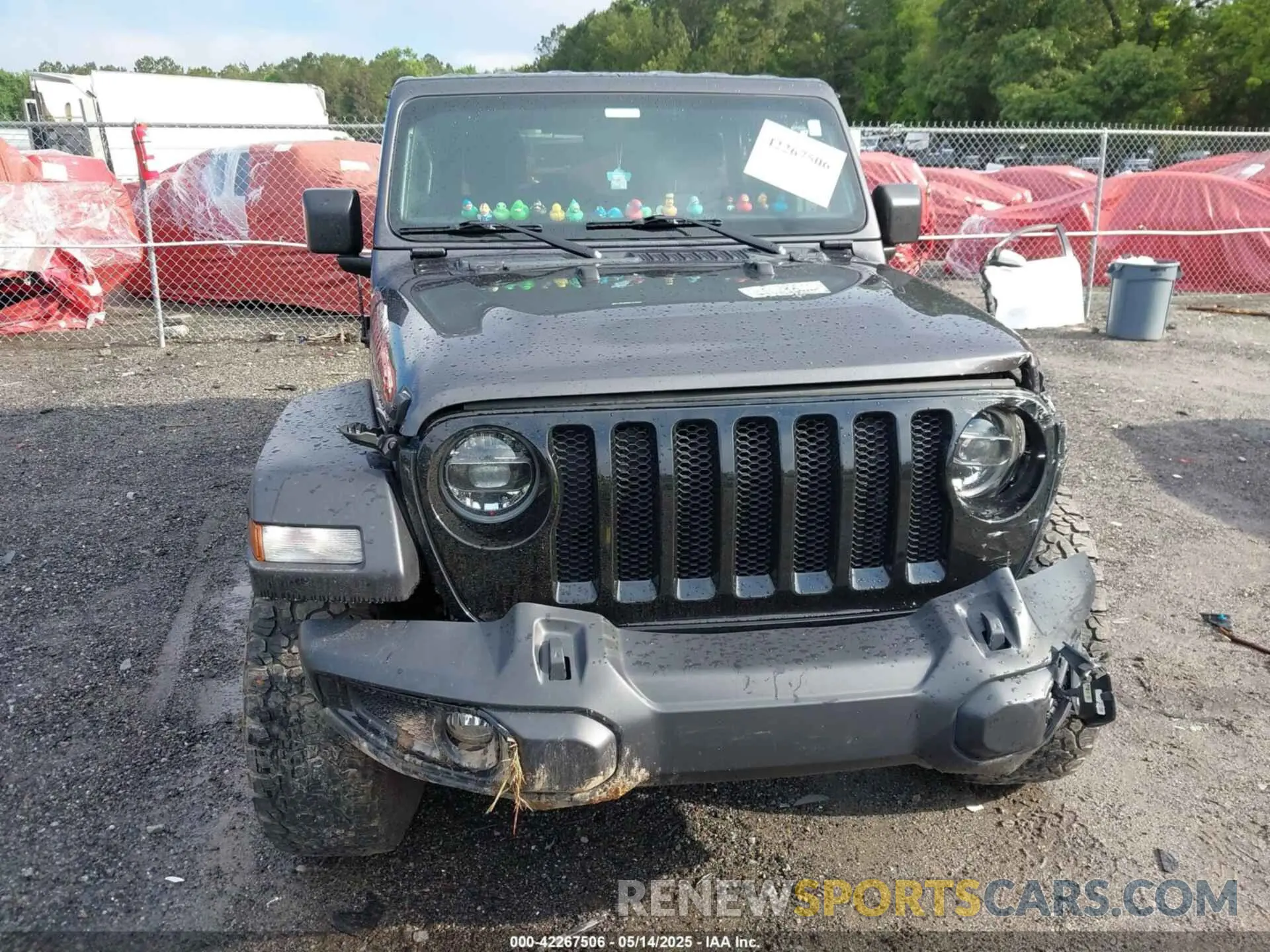 13 Photograph of a damaged car 1C4HJXDG2MW646904 JEEP WRANGLER UNLIMITED 2021