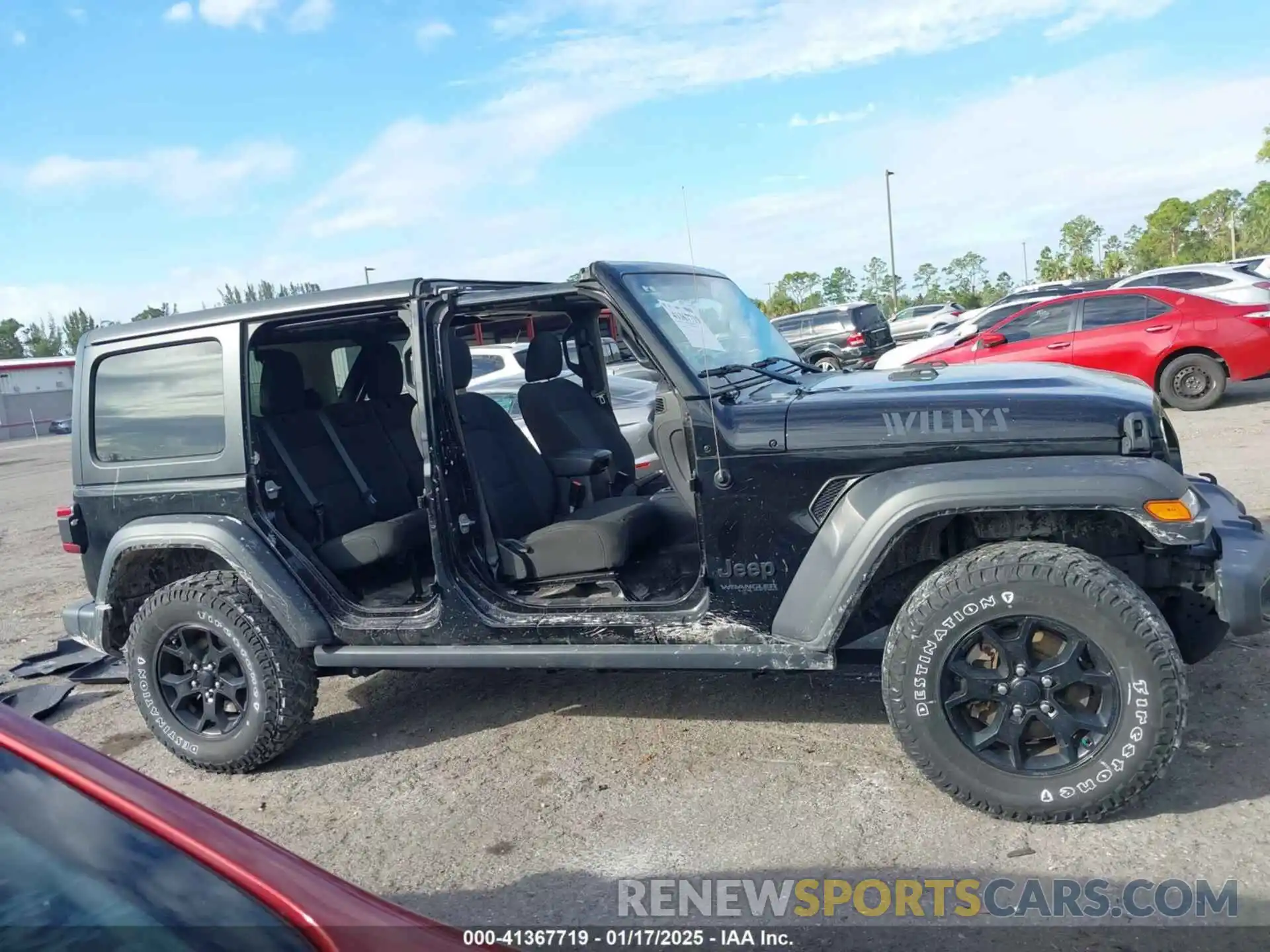 12 Photograph of a damaged car 1C4HJXDG2MW658115 JEEP WRANGLER UNLIMITED 2021