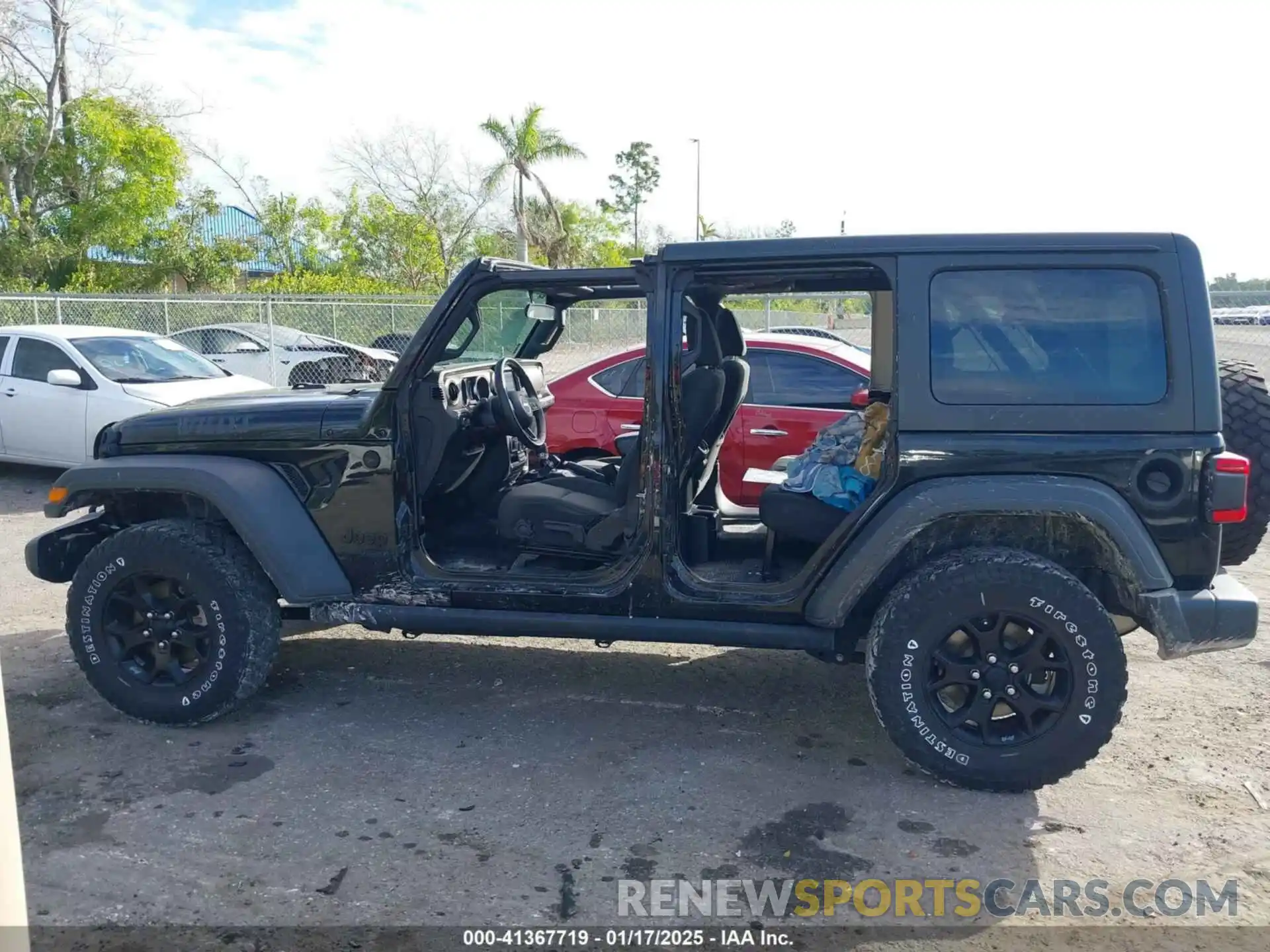 13 Photograph of a damaged car 1C4HJXDG2MW658115 JEEP WRANGLER UNLIMITED 2021