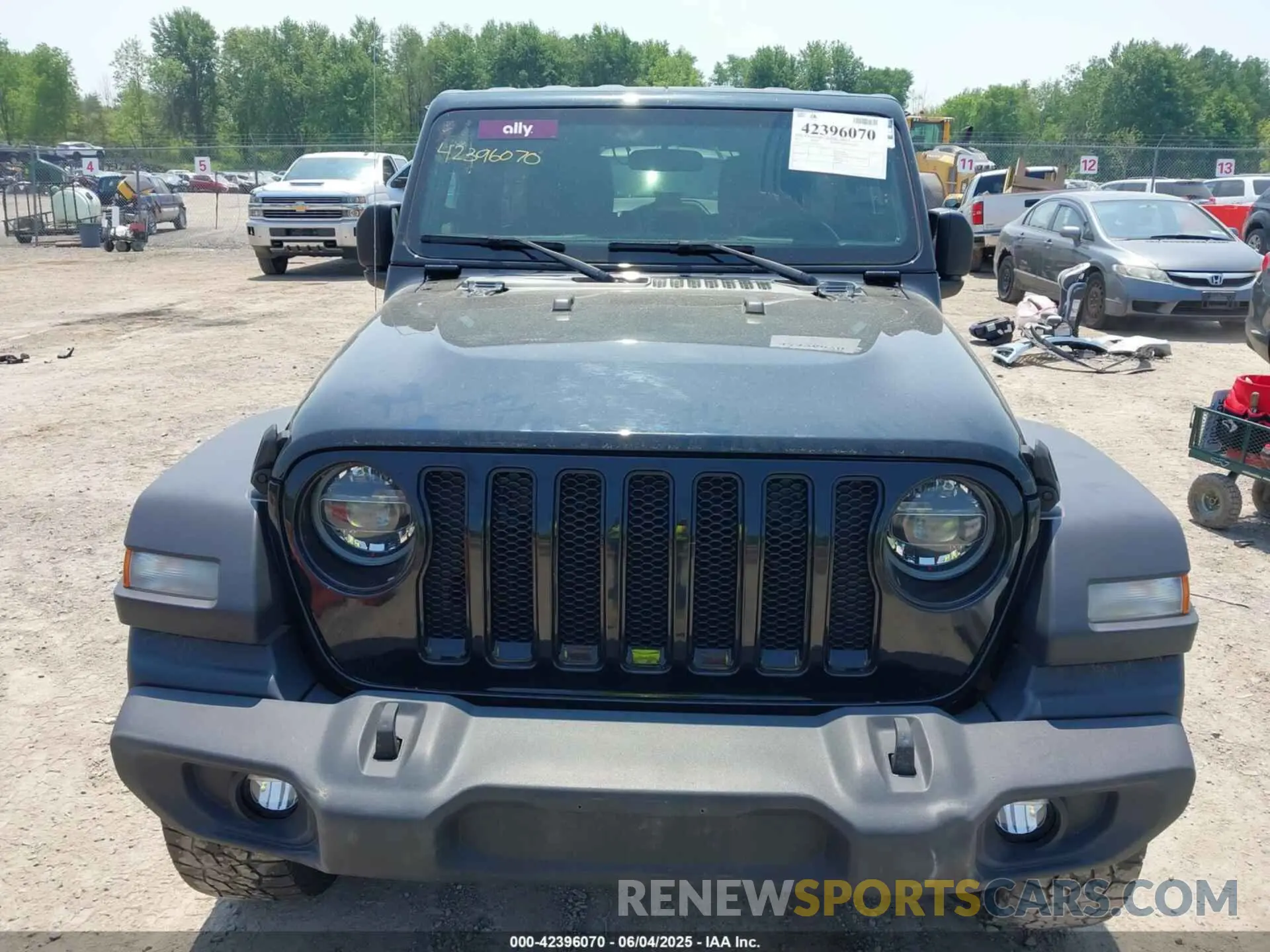 12 Photograph of a damaged car 1C4HJXDG2MW789125 JEEP WRANGLER UNLIMITED 2021
