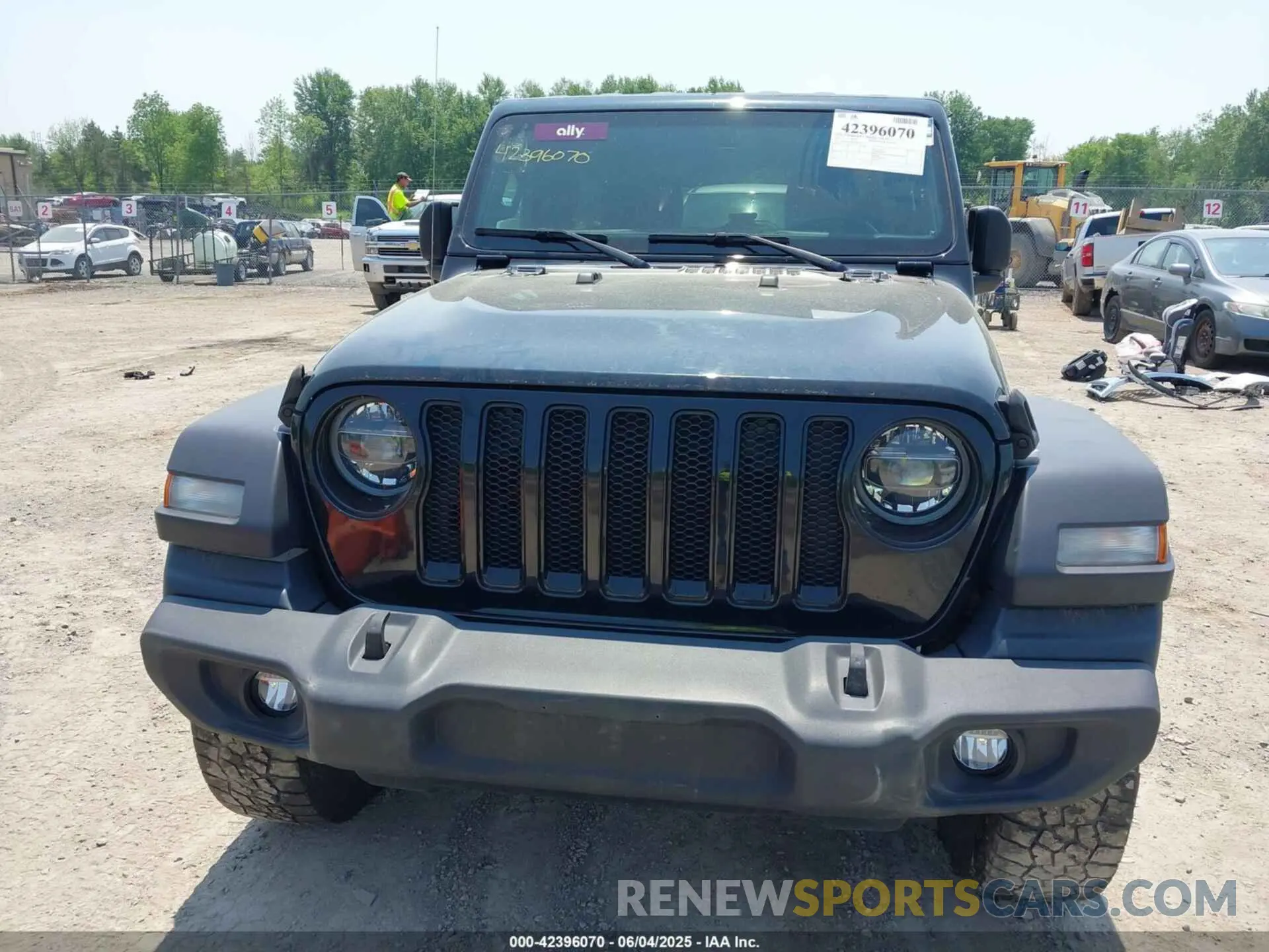 6 Photograph of a damaged car 1C4HJXDG2MW789125 JEEP WRANGLER UNLIMITED 2021