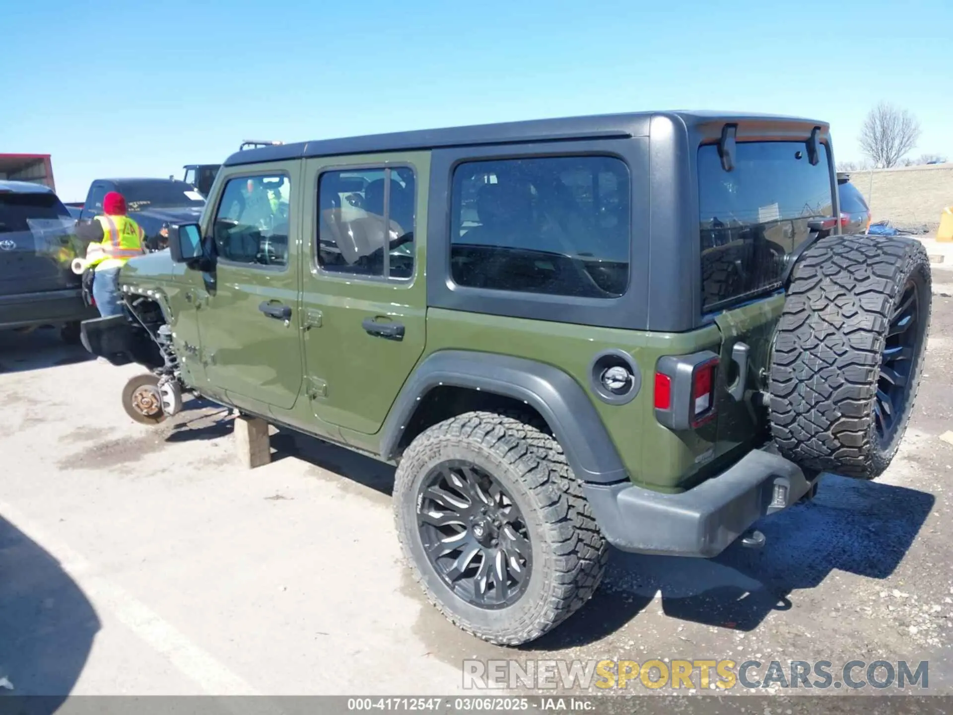 3 Photograph of a damaged car 1C4HJXDG2MW814413 JEEP WRANGLER UNLIMITED 2021
