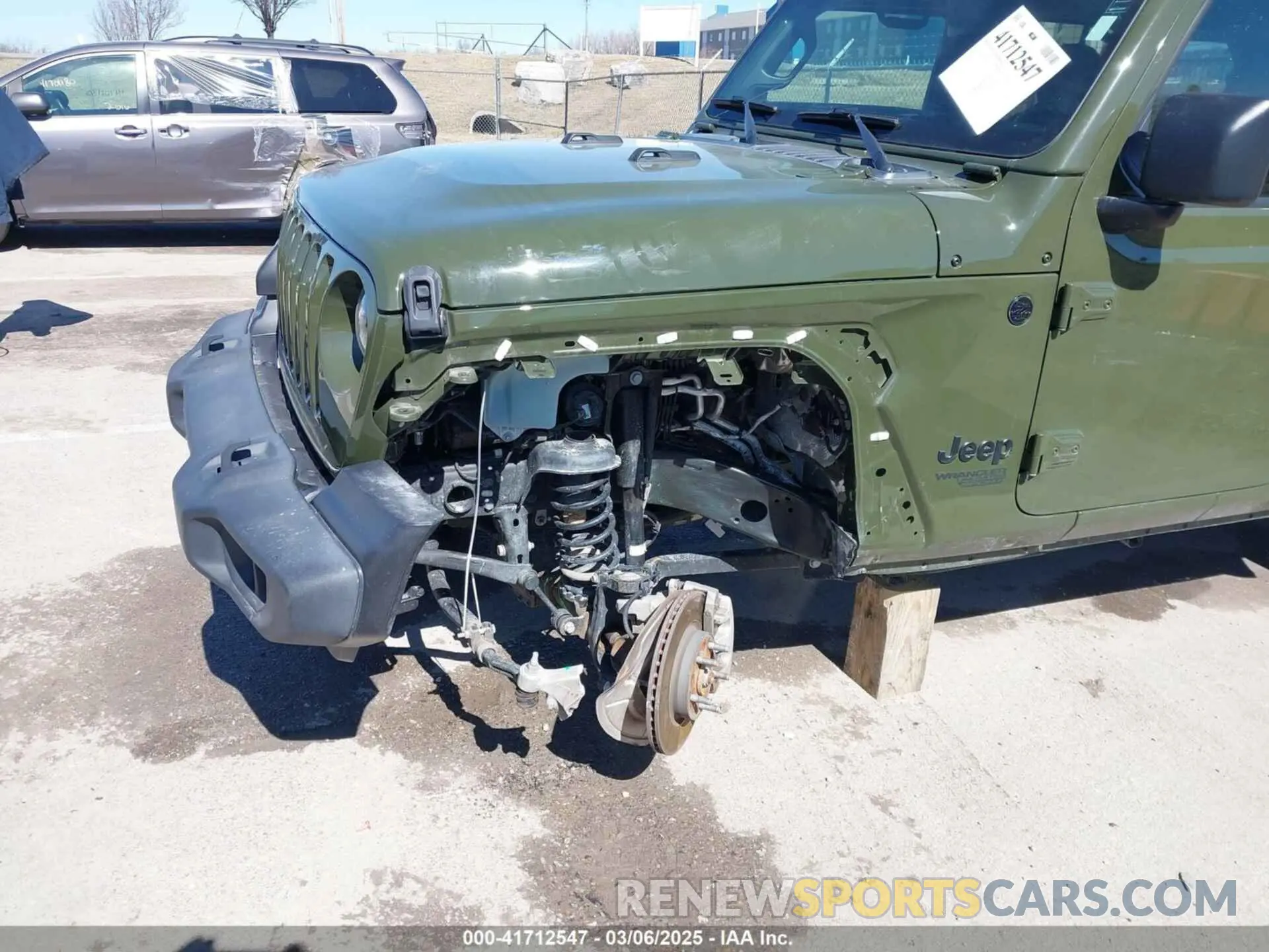 6 Photograph of a damaged car 1C4HJXDG2MW814413 JEEP WRANGLER UNLIMITED 2021