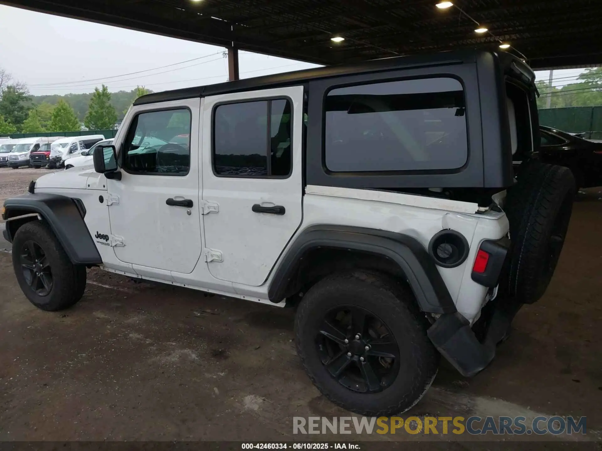 3 Photograph of a damaged car 1C4HJXDG3MW647592 JEEP WRANGLER UNLIMITED 2021