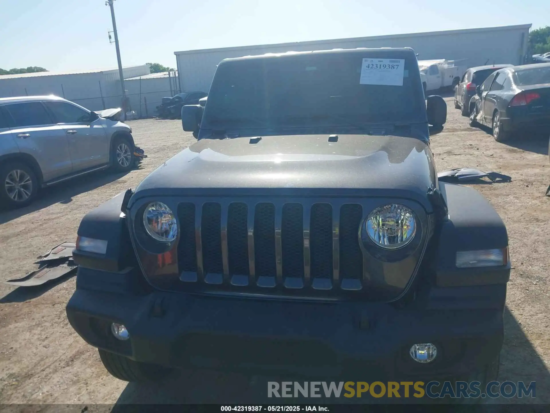 12 Photograph of a damaged car 1C4HJXDG3MW801301 JEEP WRANGLER UNLIMITED 2021
