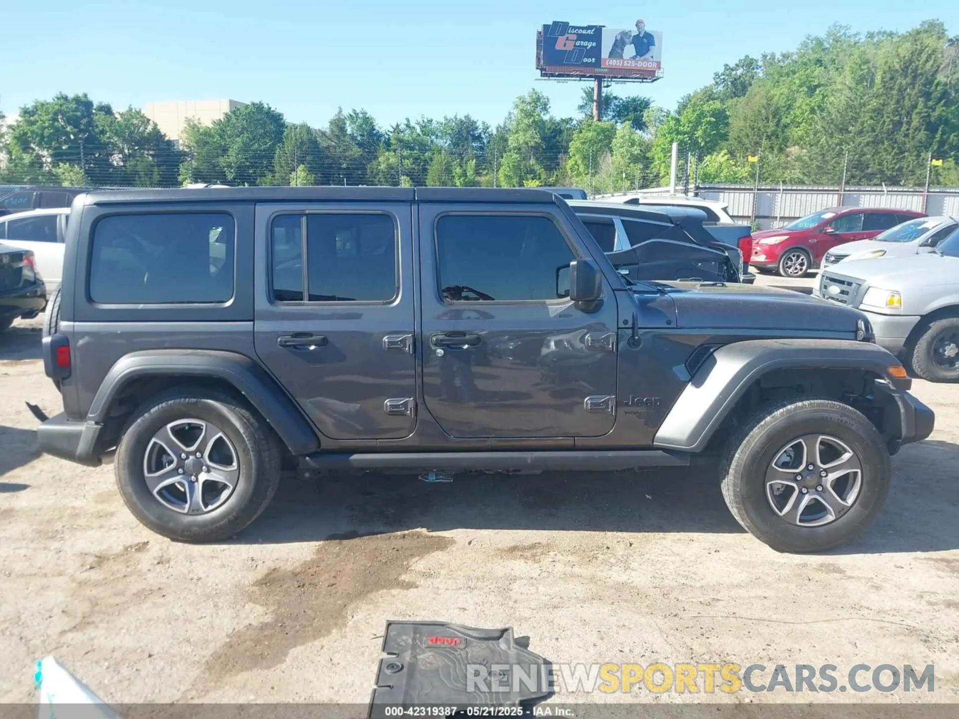 13 Photograph of a damaged car 1C4HJXDG3MW801301 JEEP WRANGLER UNLIMITED 2021