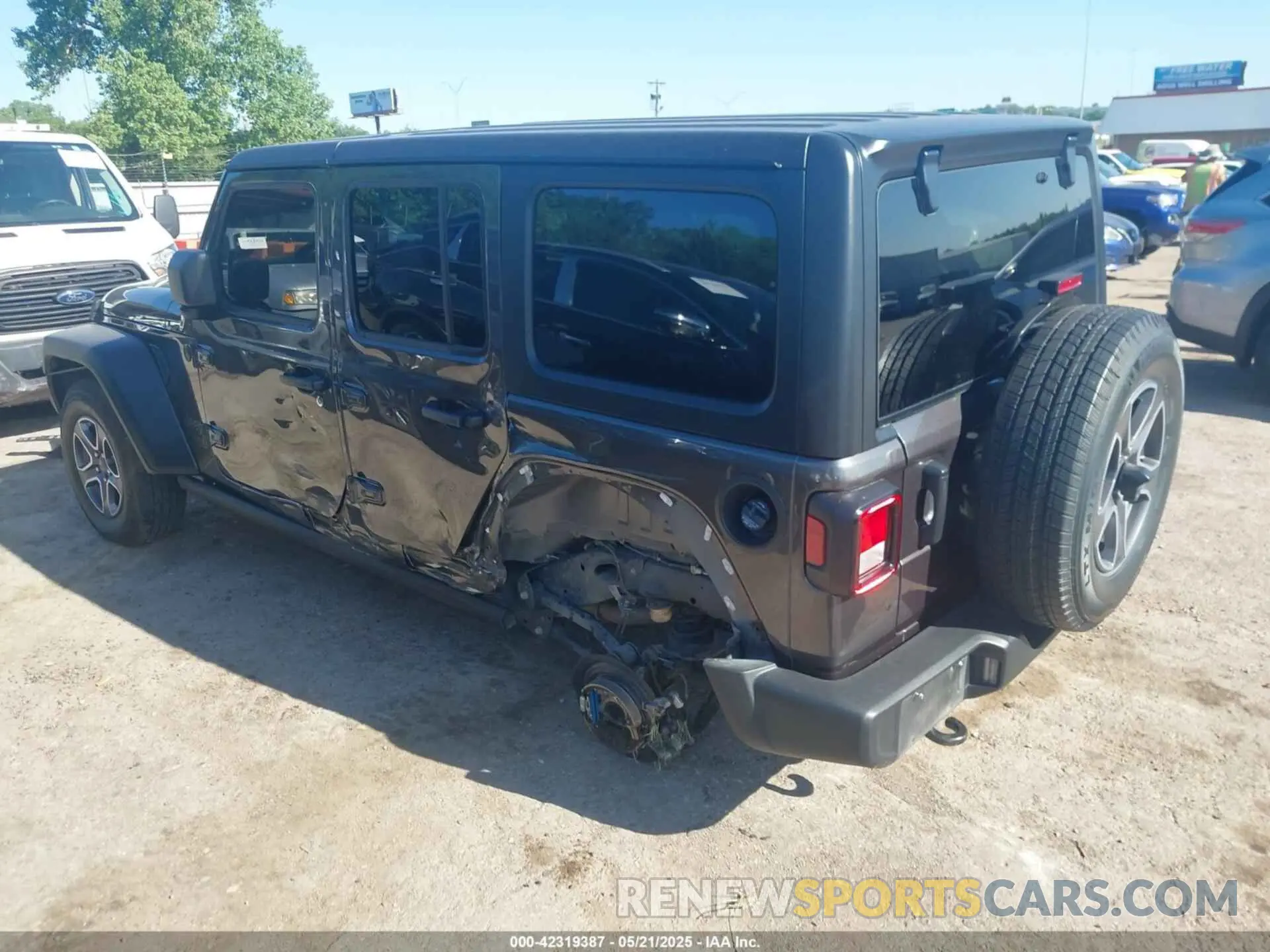 14 Photograph of a damaged car 1C4HJXDG3MW801301 JEEP WRANGLER UNLIMITED 2021