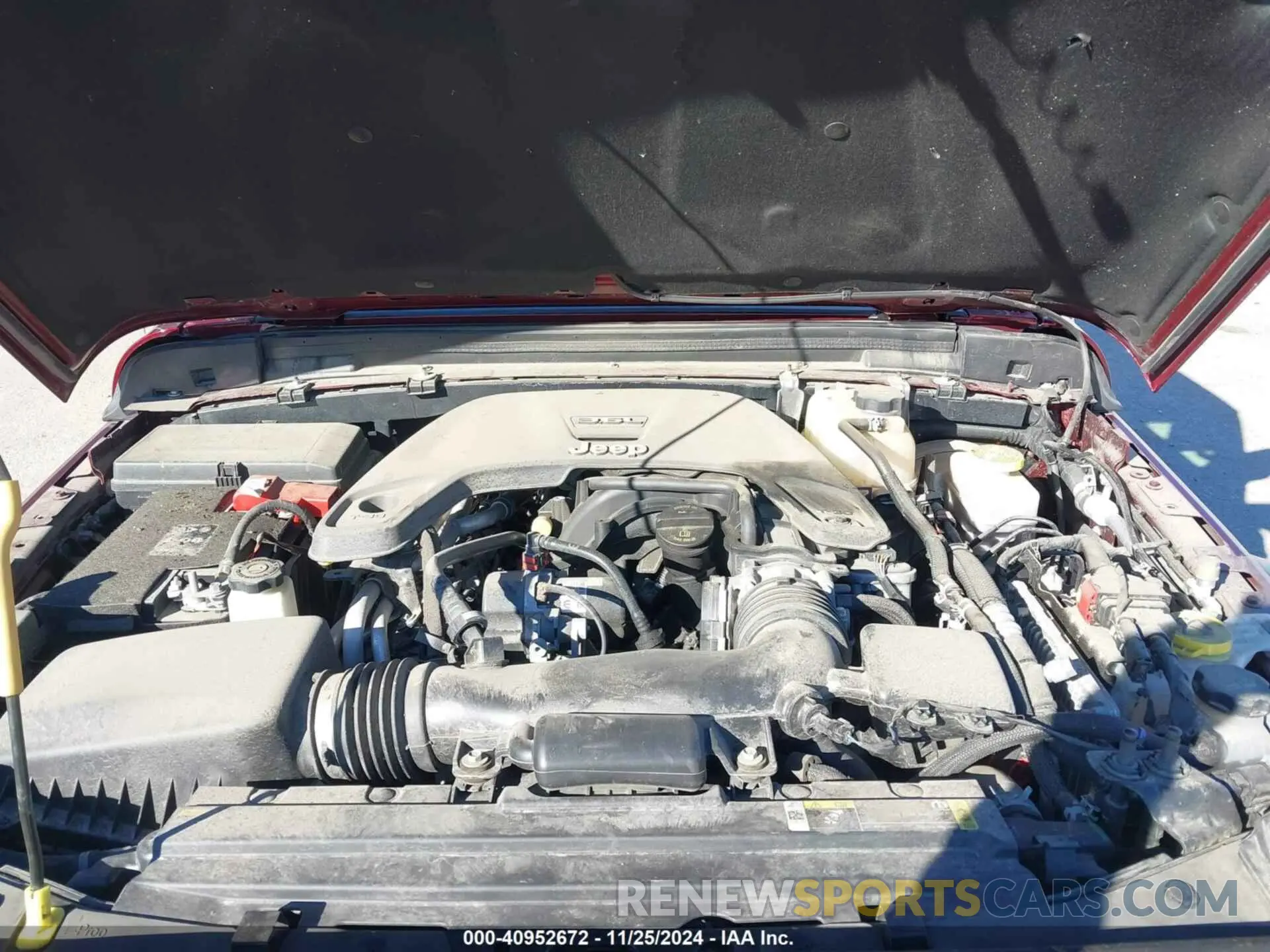 10 Photograph of a damaged car 1C4HJXDG4MW647164 JEEP WRANGLER UNLIMITED 2021
