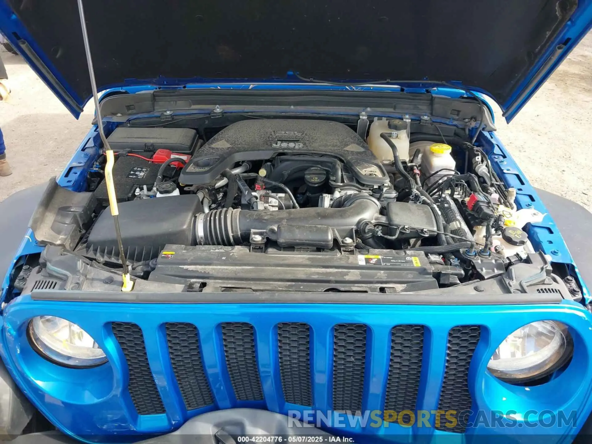 10 Photograph of a damaged car 1C4HJXDG4MW743151 JEEP WRANGLER UNLIMITED 2021