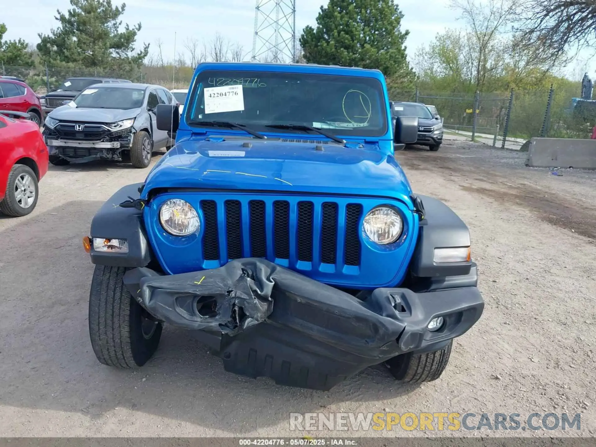 12 Photograph of a damaged car 1C4HJXDG4MW743151 JEEP WRANGLER UNLIMITED 2021