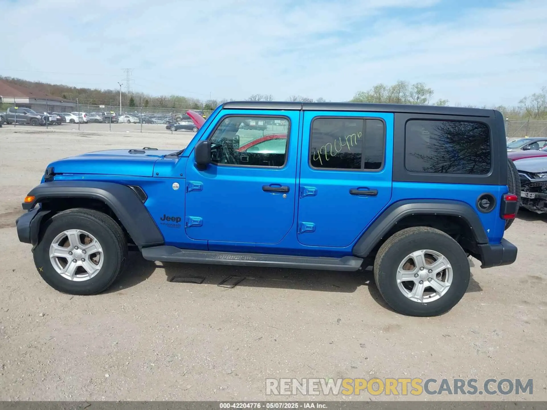14 Photograph of a damaged car 1C4HJXDG4MW743151 JEEP WRANGLER UNLIMITED 2021