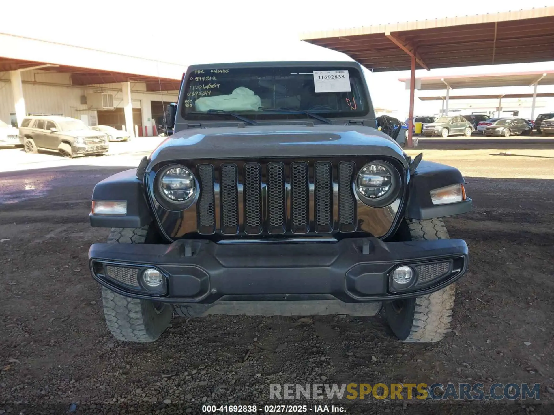 12 Photograph of a damaged car 1C4HJXDG5MW695014 JEEP WRANGLER UNLIMITED 2021