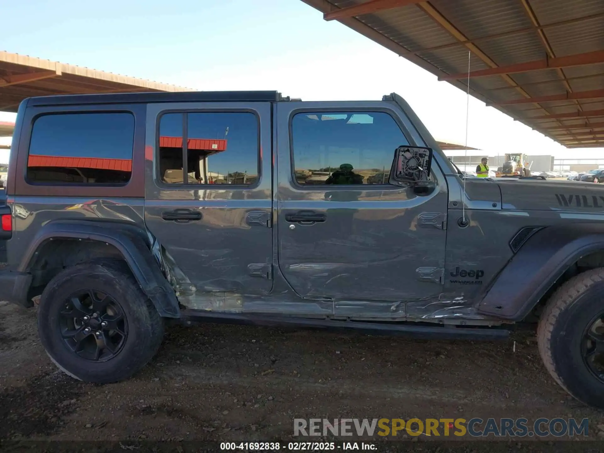 13 Photograph of a damaged car 1C4HJXDG5MW695014 JEEP WRANGLER UNLIMITED 2021