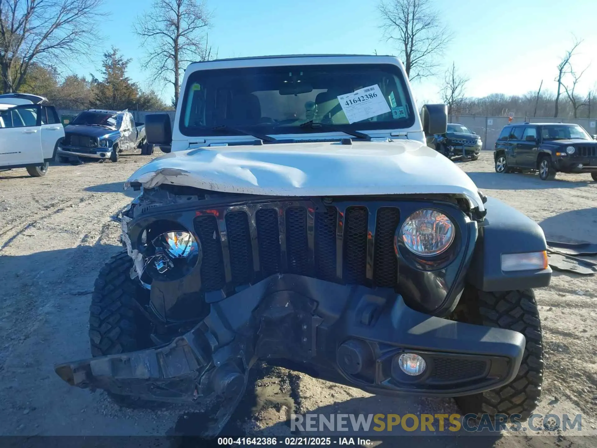 12 Photograph of a damaged car 1C4HJXDG5MW697149 JEEP WRANGLER UNLIMITED 2021