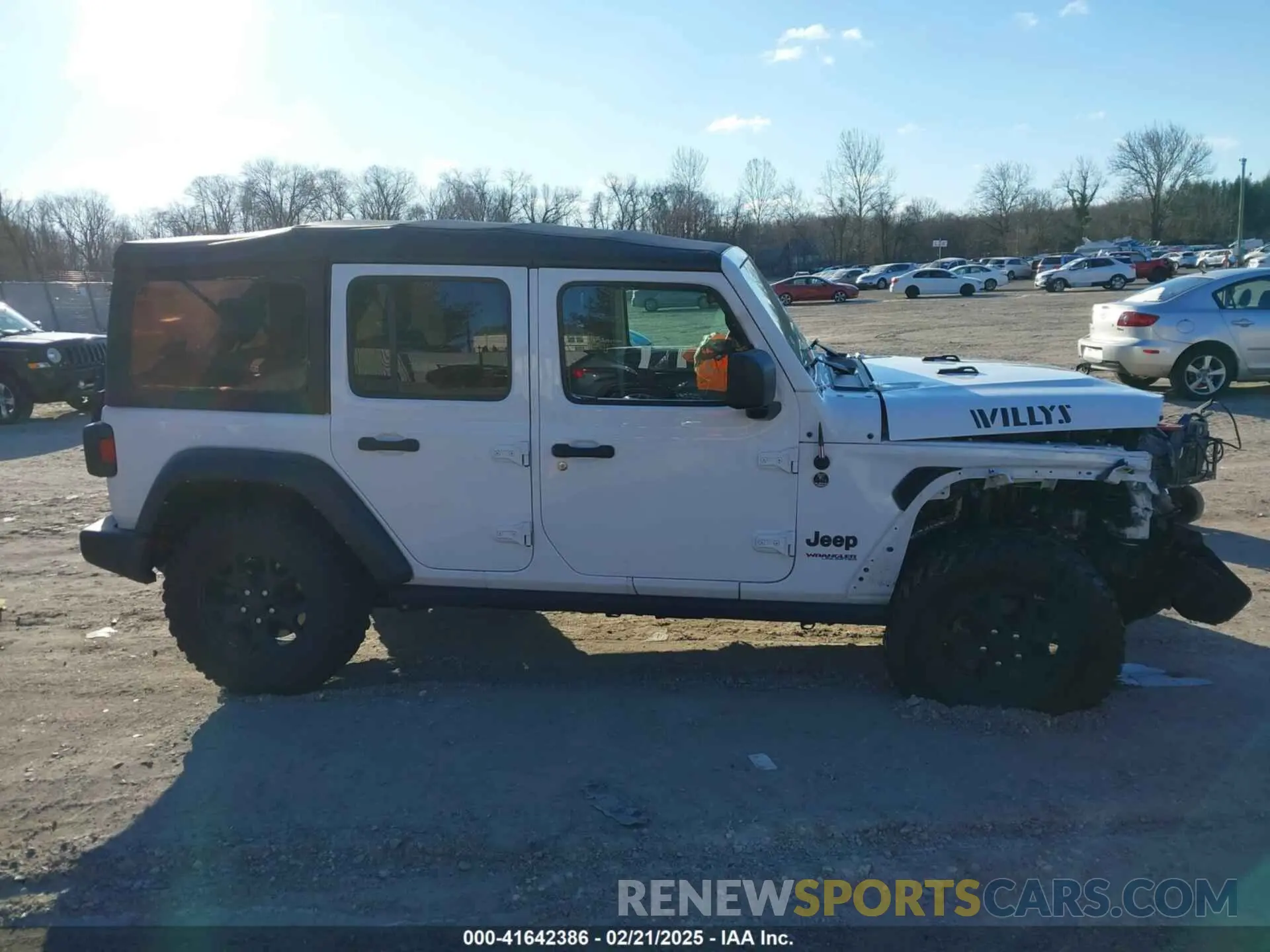 13 Photograph of a damaged car 1C4HJXDG5MW697149 JEEP WRANGLER UNLIMITED 2021