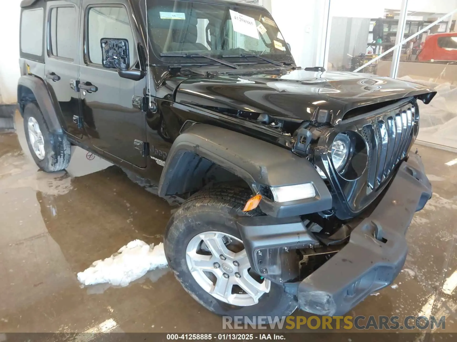 11 Photograph of a damaged car 1C4HJXDG5MW744101 JEEP WRANGLER UNLIMITED 2021