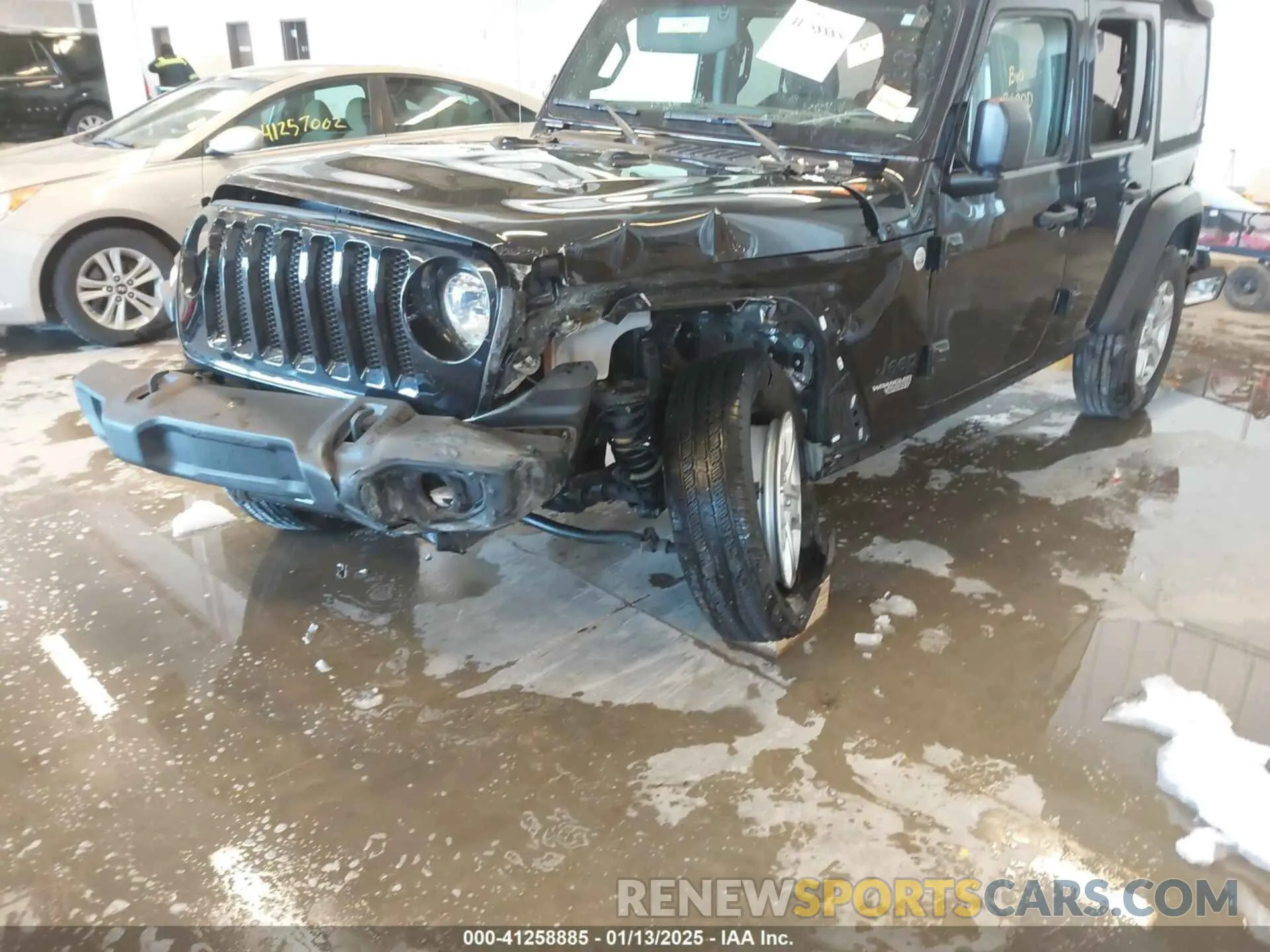 6 Photograph of a damaged car 1C4HJXDG5MW744101 JEEP WRANGLER UNLIMITED 2021