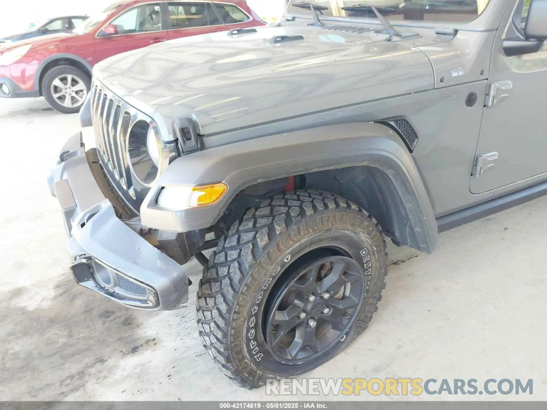 6 Photograph of a damaged car 1C4HJXDG6MW549236 JEEP WRANGLER UNLIMITED 2021