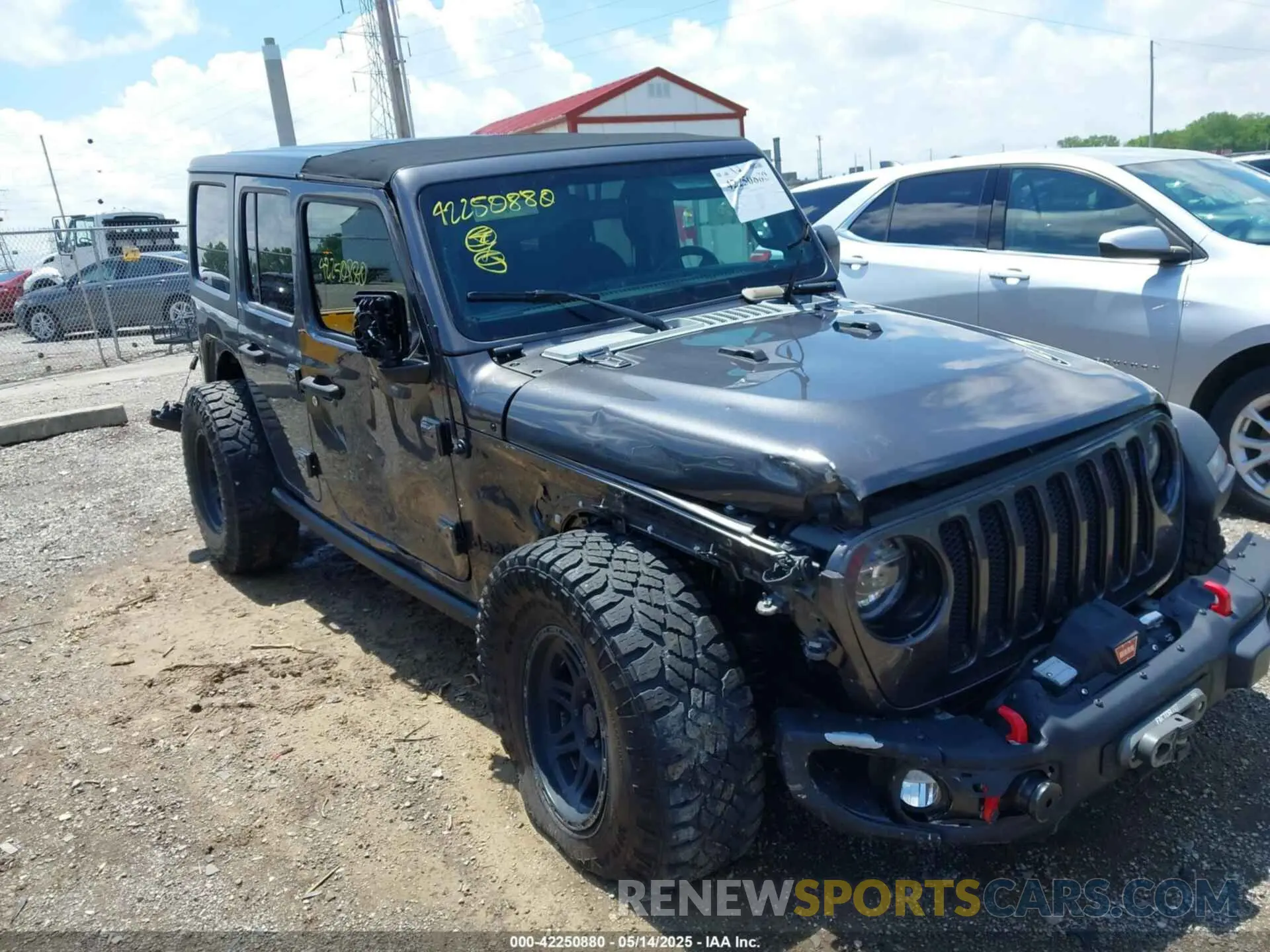 6 Photograph of a damaged car 1C4HJXDG7MW519386 JEEP WRANGLER UNLIMITED 2021