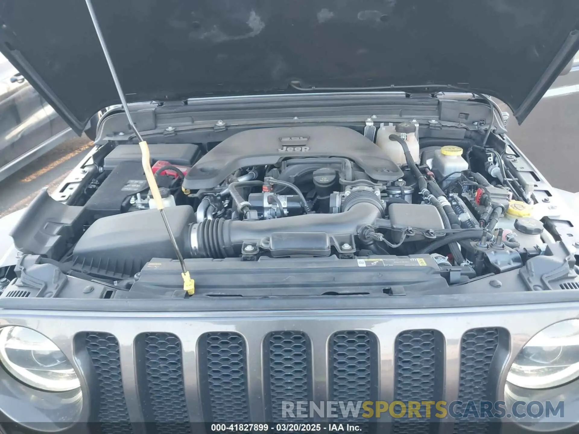 10 Photograph of a damaged car 1C4HJXDG7MW583315 JEEP WRANGLER UNLIMITED 2021