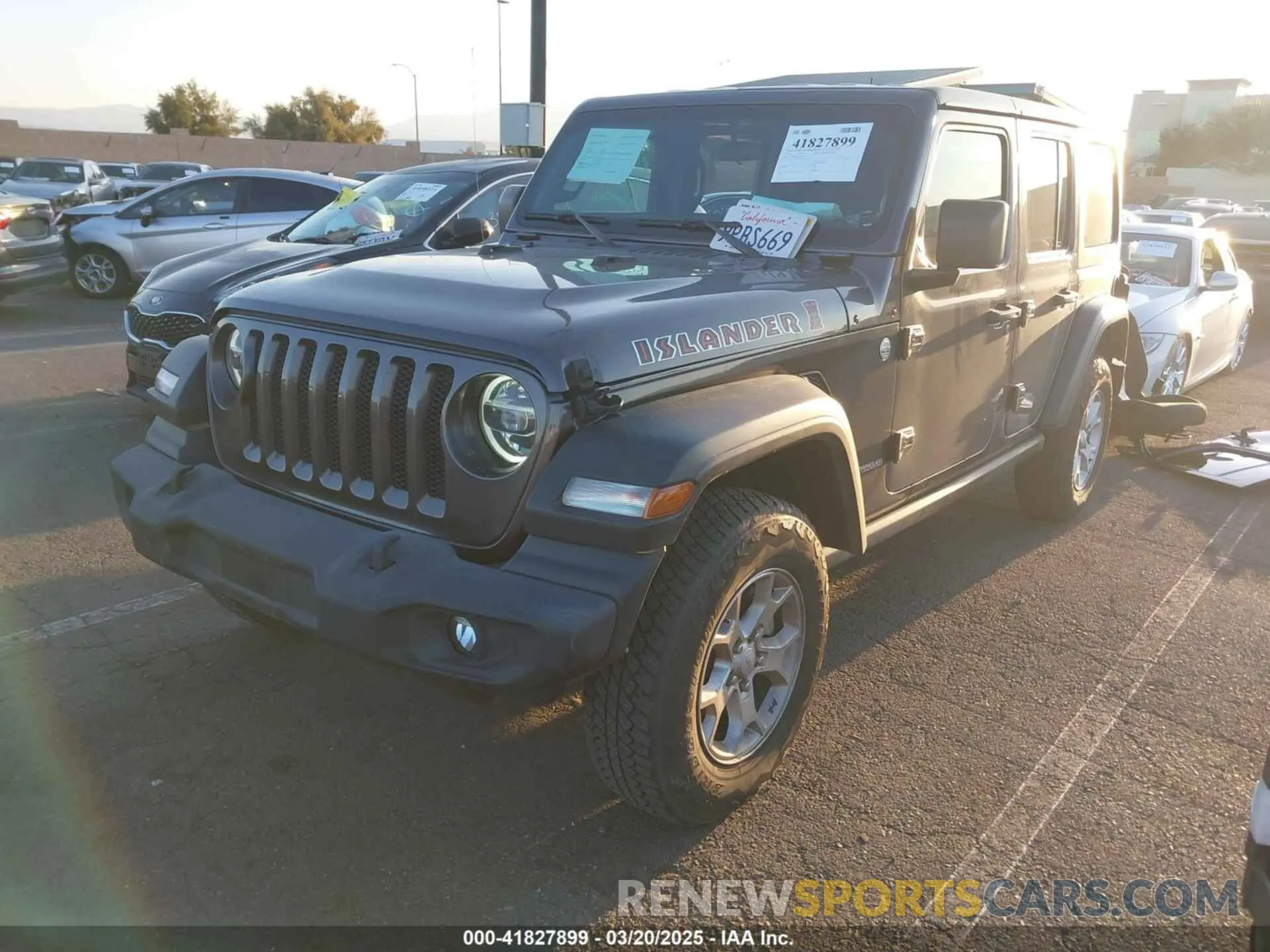 2 Photograph of a damaged car 1C4HJXDG7MW583315 JEEP WRANGLER UNLIMITED 2021