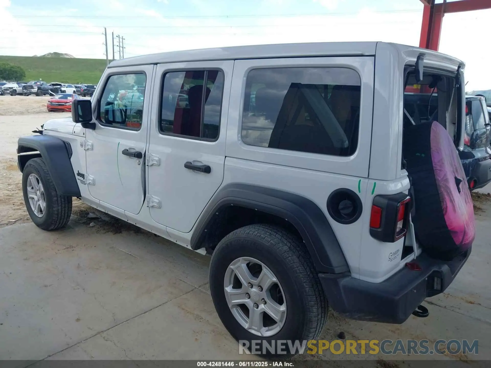14 Photograph of a damaged car 1C4HJXDG7MW805657 JEEP WRANGLER UNLIMITED 2021