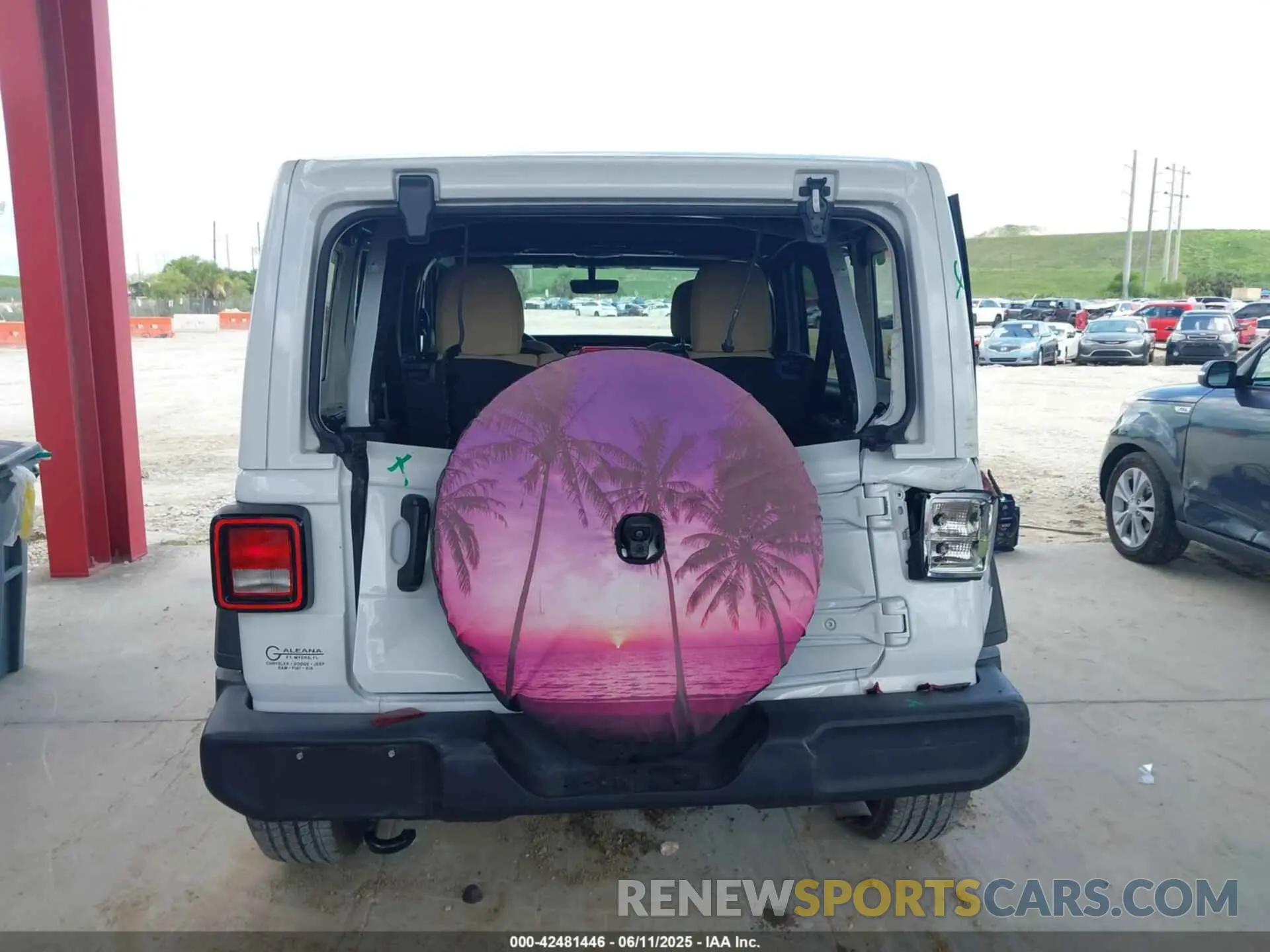16 Photograph of a damaged car 1C4HJXDG7MW805657 JEEP WRANGLER UNLIMITED 2021