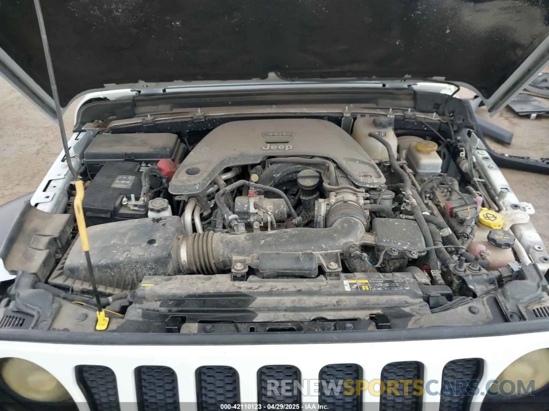 10 Photograph of a damaged car 1C4HJXDG8MW509322 JEEP WRANGLER UNLIMITED 2021