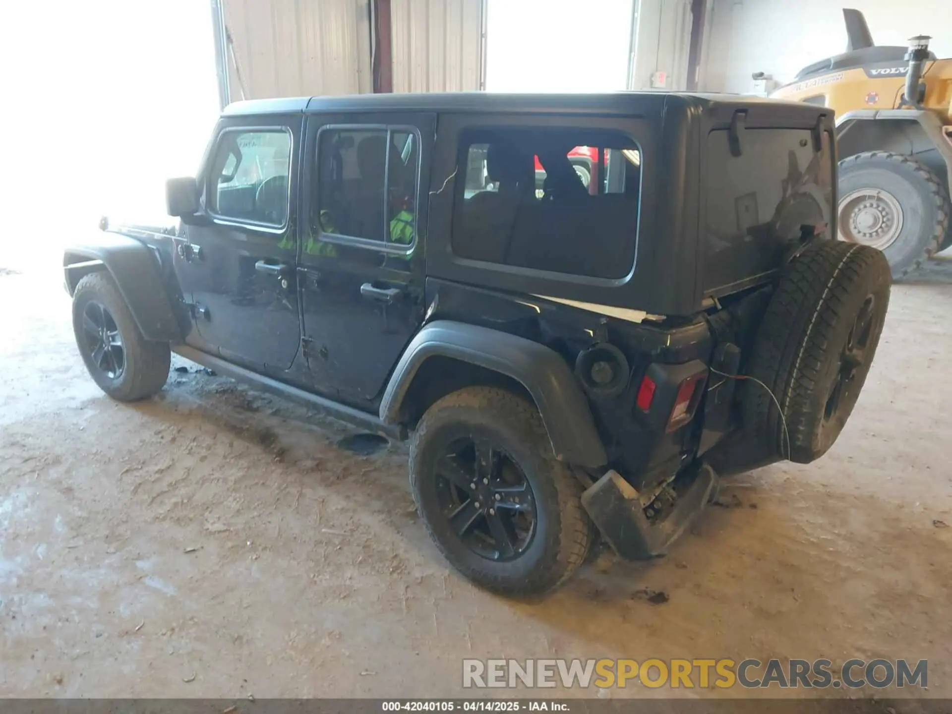 3 Photograph of a damaged car 1C4HJXDG8MW578205 JEEP WRANGLER UNLIMITED 2021