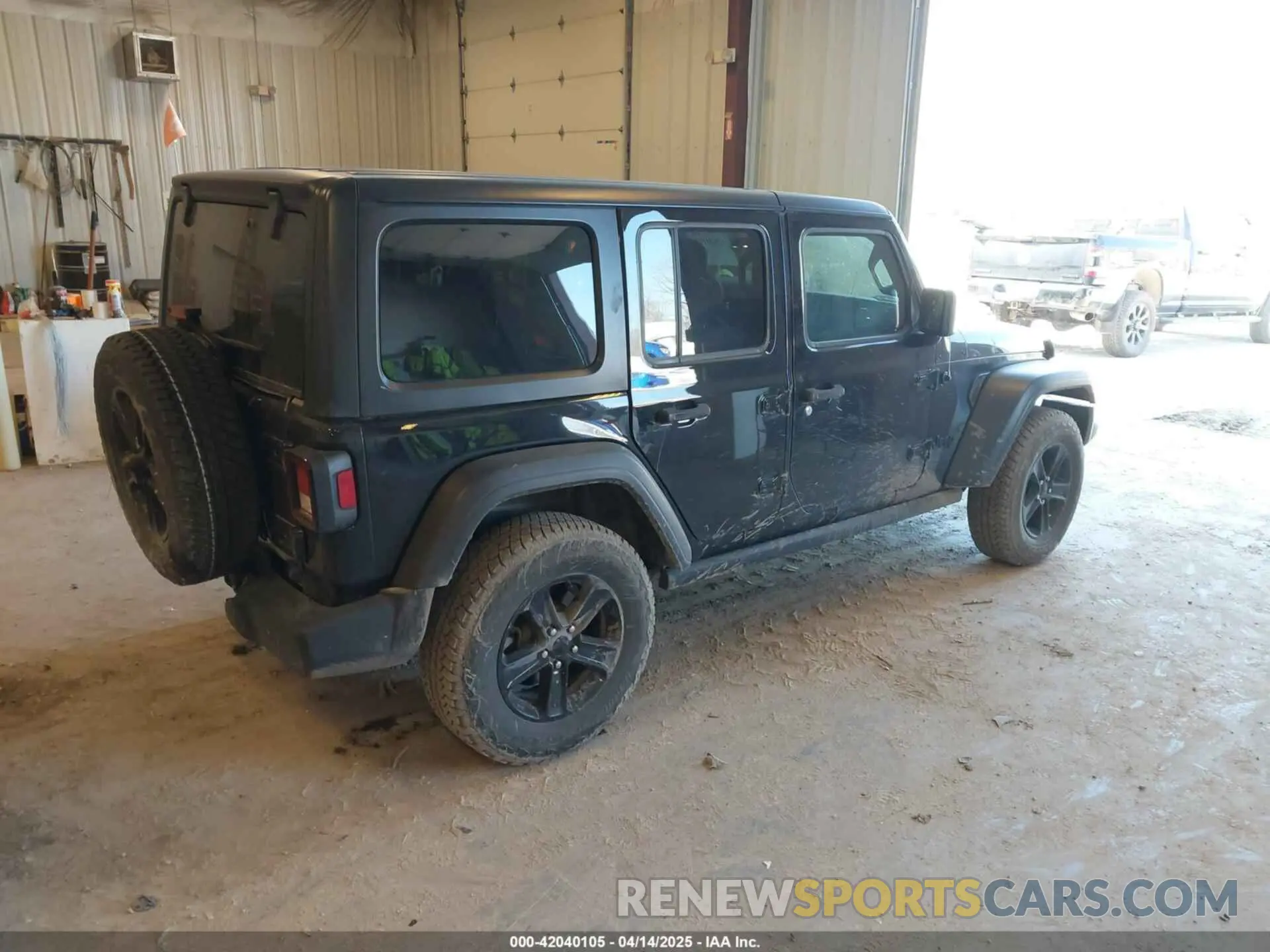 4 Photograph of a damaged car 1C4HJXDG8MW578205 JEEP WRANGLER UNLIMITED 2021