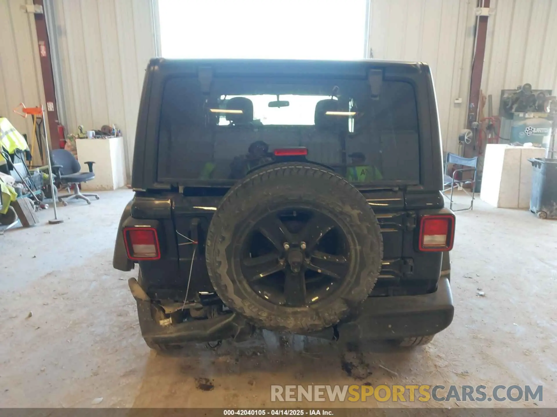 6 Photograph of a damaged car 1C4HJXDG8MW578205 JEEP WRANGLER UNLIMITED 2021