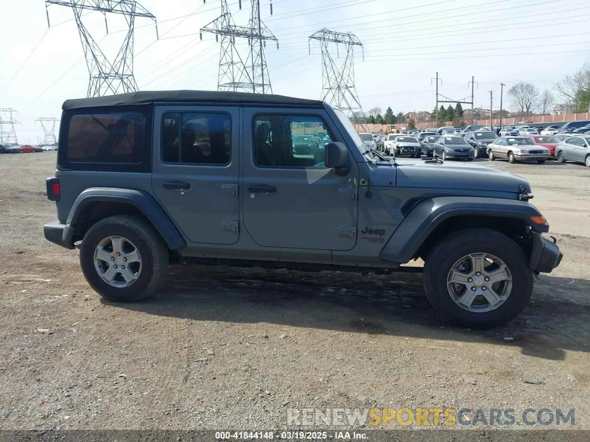 14 Photograph of a damaged car 1C4HJXDG9MW836411 JEEP WRANGLER UNLIMITED 2021