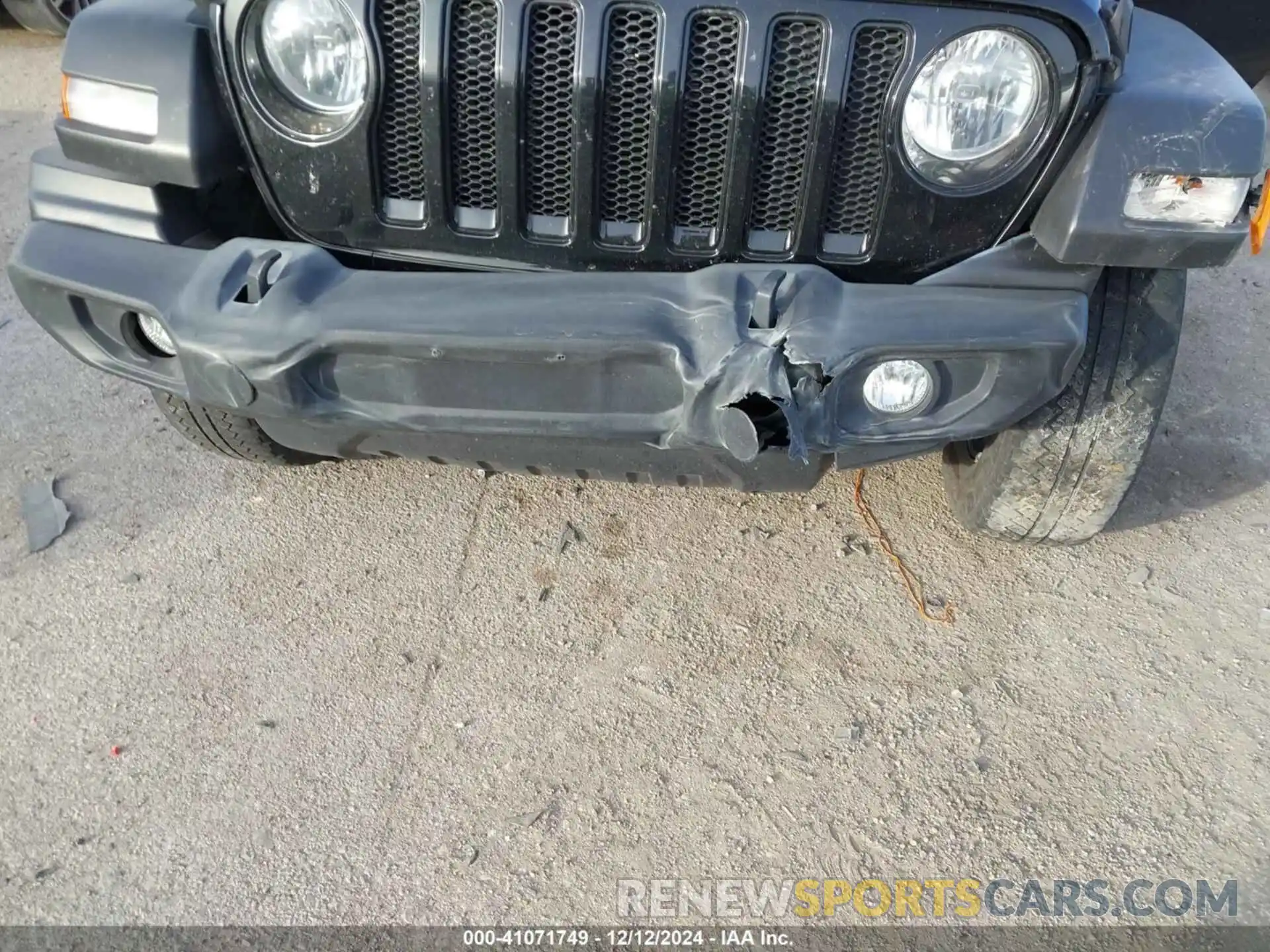 6 Photograph of a damaged car 1C4HJXDGXMW605680 JEEP WRANGLER UNLIMITED 2021