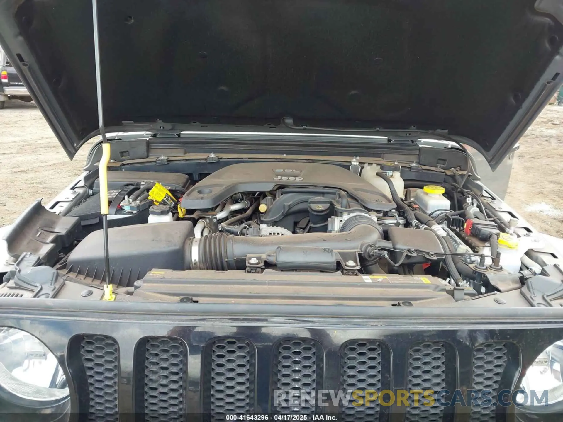 10 Photograph of a damaged car 1C4HJXDGXMW763324 JEEP WRANGLER UNLIMITED 2021