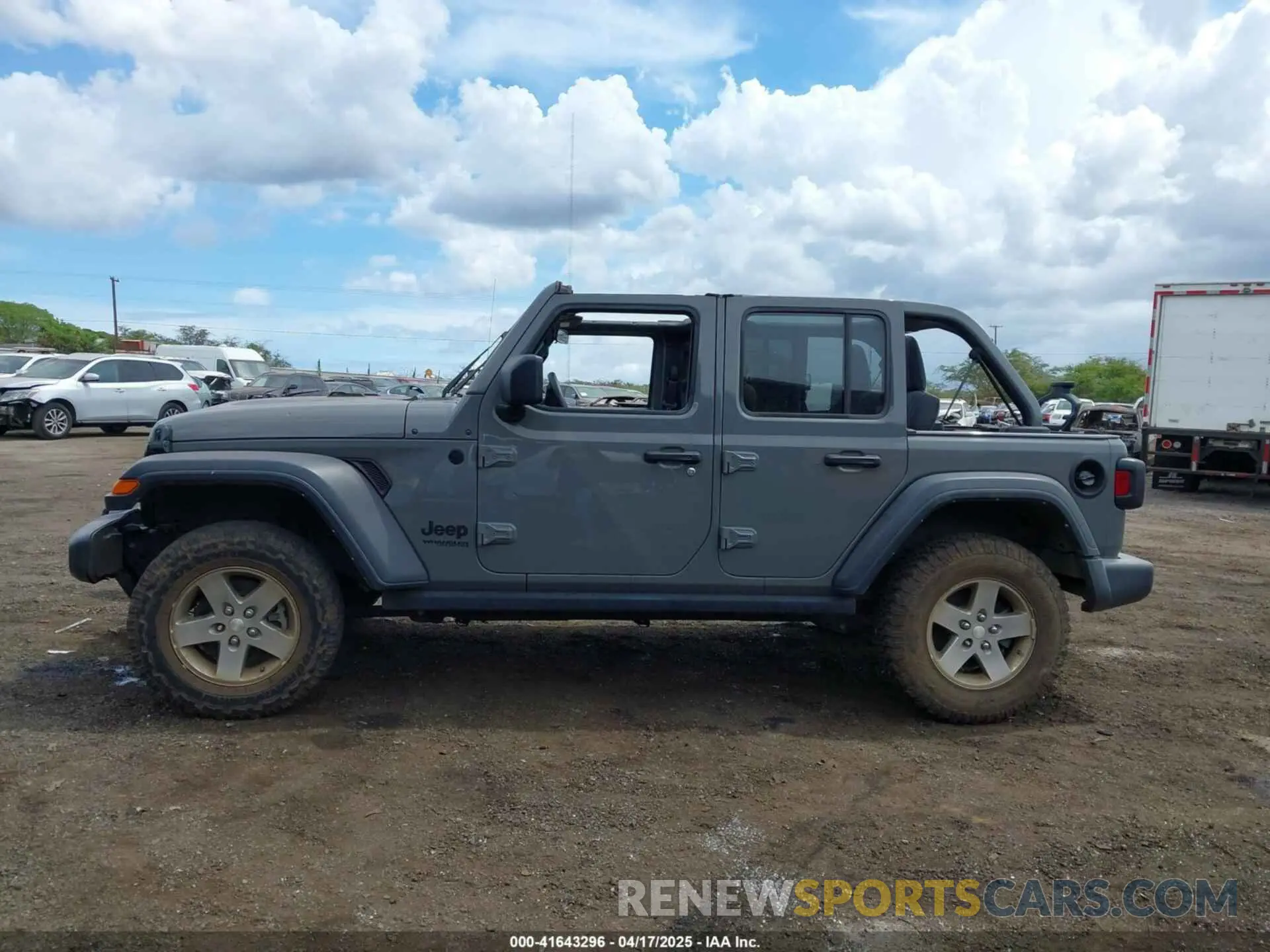 14 Photograph of a damaged car 1C4HJXDGXMW763324 JEEP WRANGLER UNLIMITED 2021