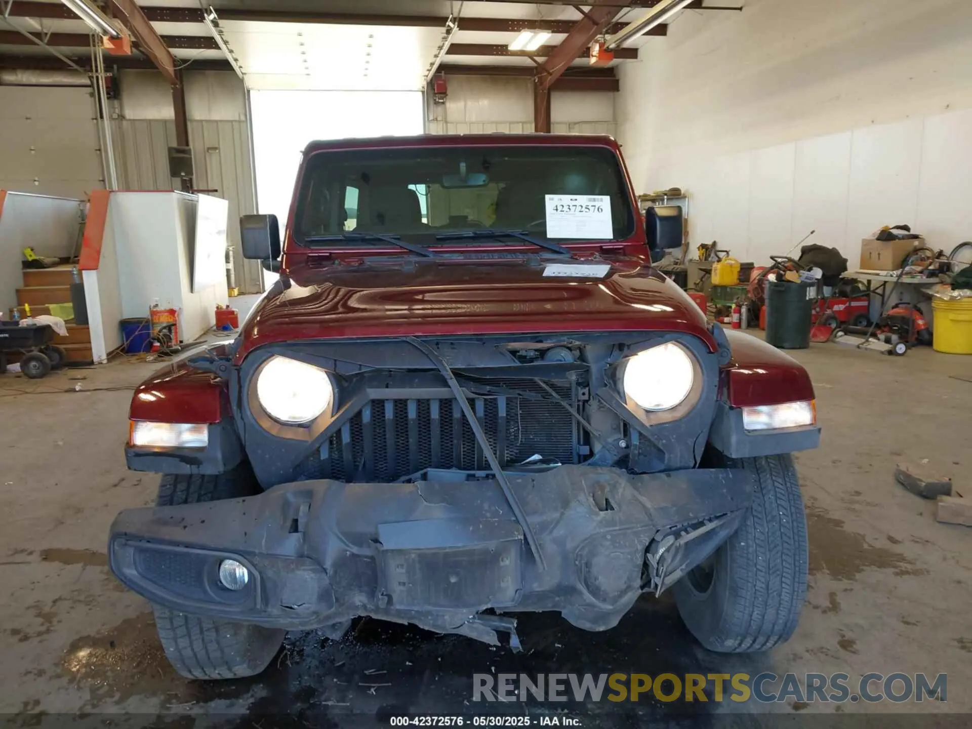 12 Photograph of a damaged car 1C4HJXDN0MW577869 JEEP WRANGLER UNLIMITED 2021