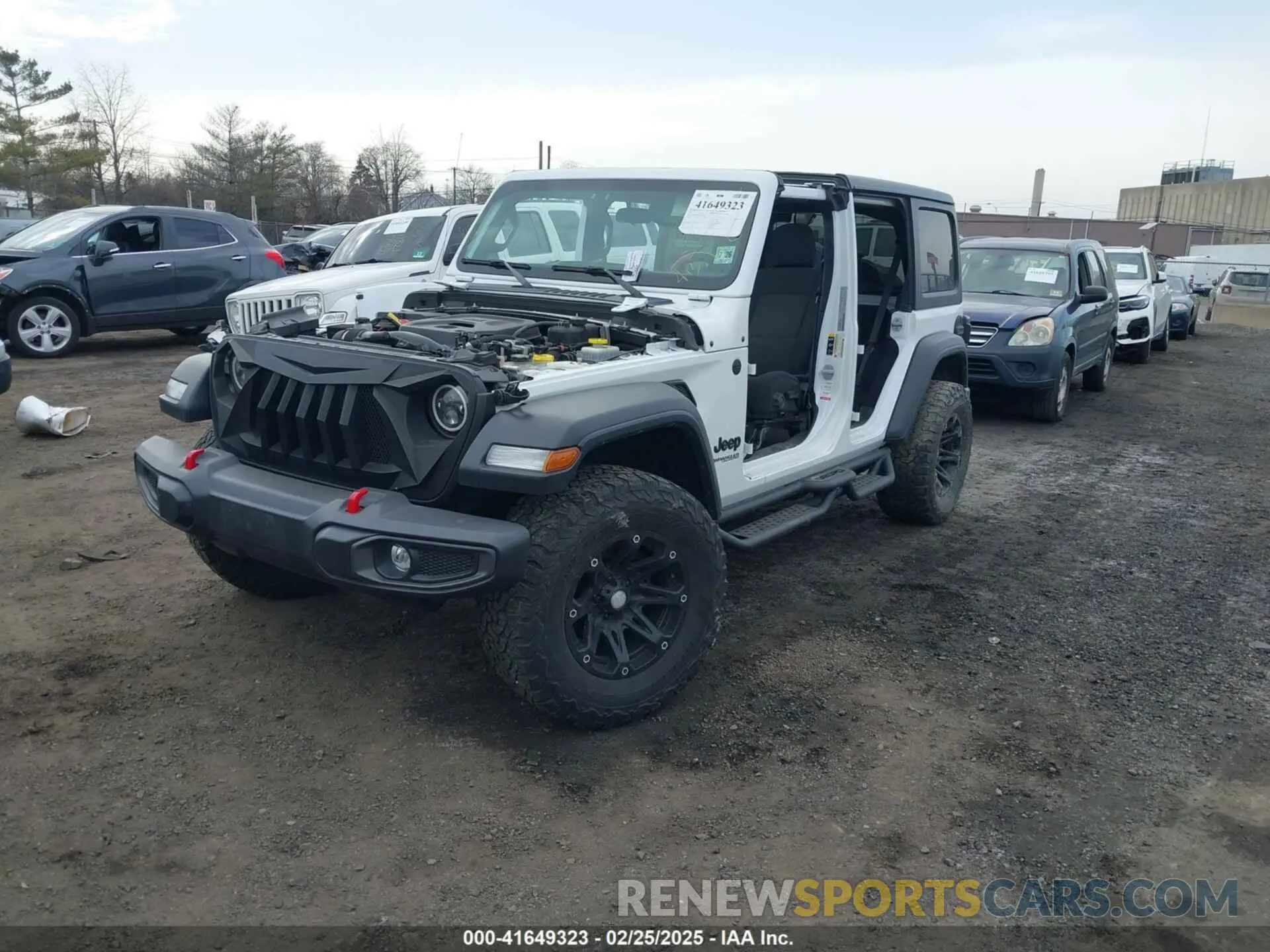 2 Photograph of a damaged car 1C4HJXDN0MW612698 JEEP WRANGLER UNLIMITED 2021