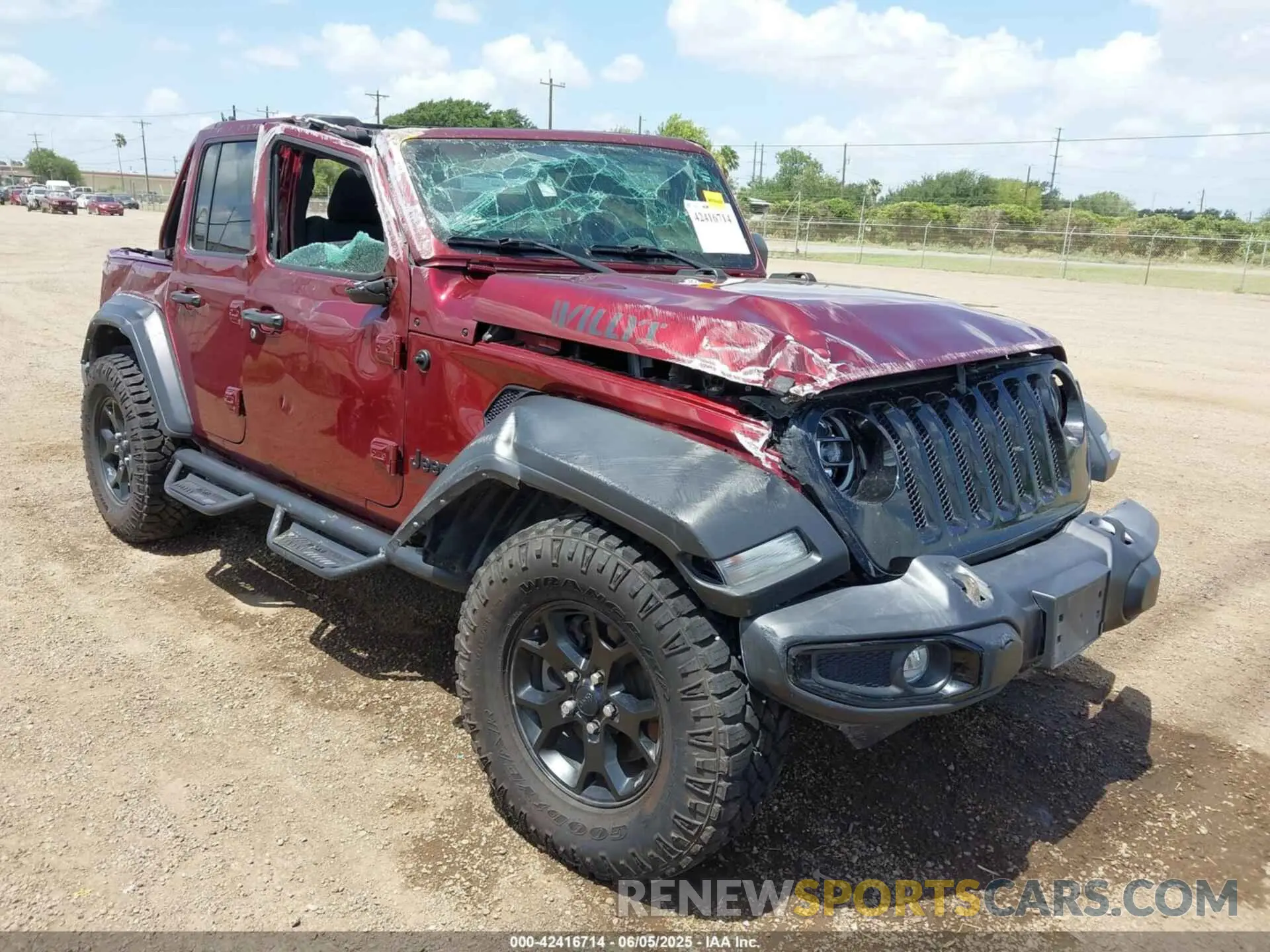 6 Photograph of a damaged car 1C4HJXDN0MW815350 JEEP WRANGLER UNLIMITED 2021