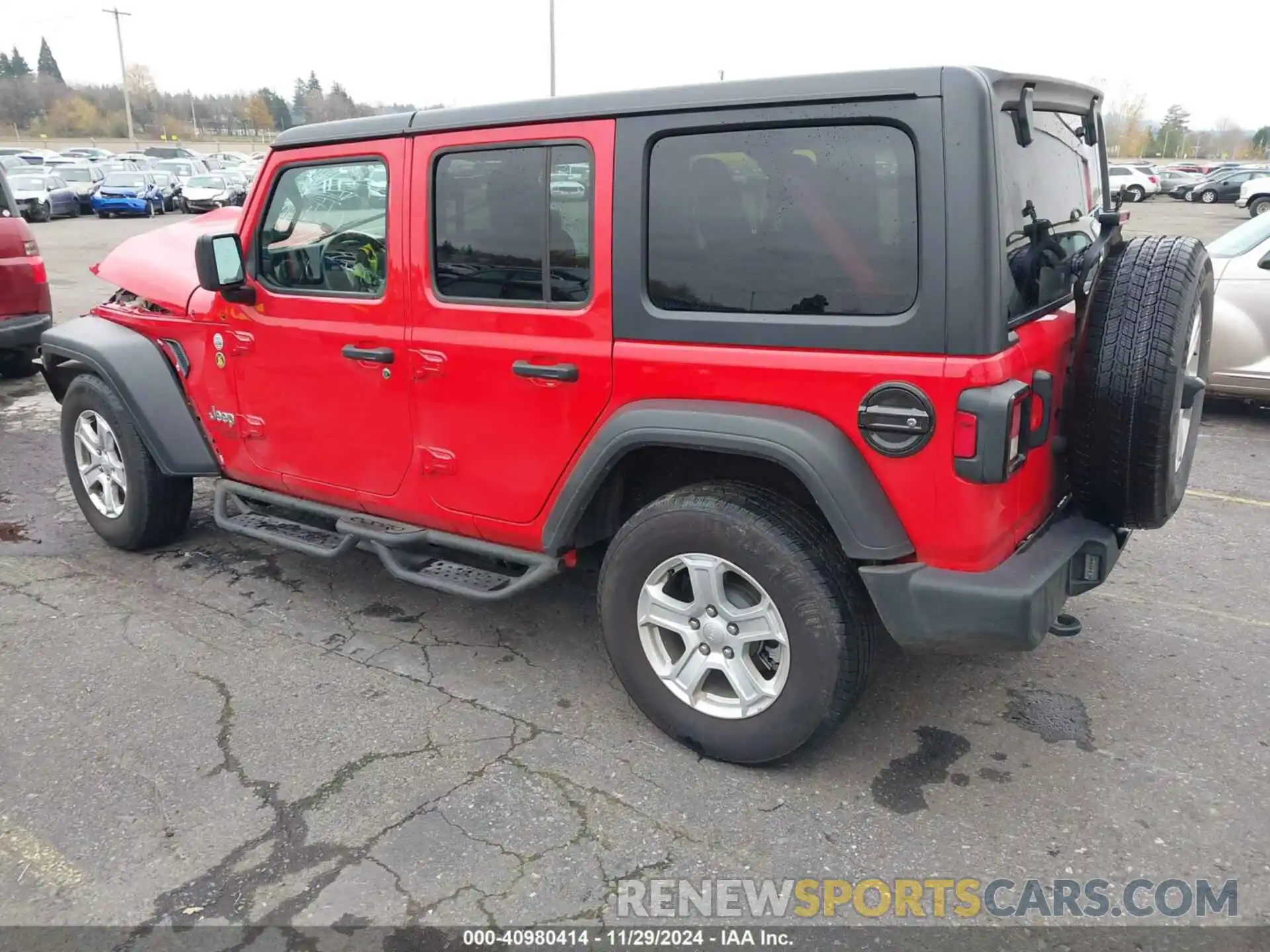 3 Photograph of a damaged car 1C4HJXDN1MW531032 JEEP WRANGLER UNLIMITED 2021